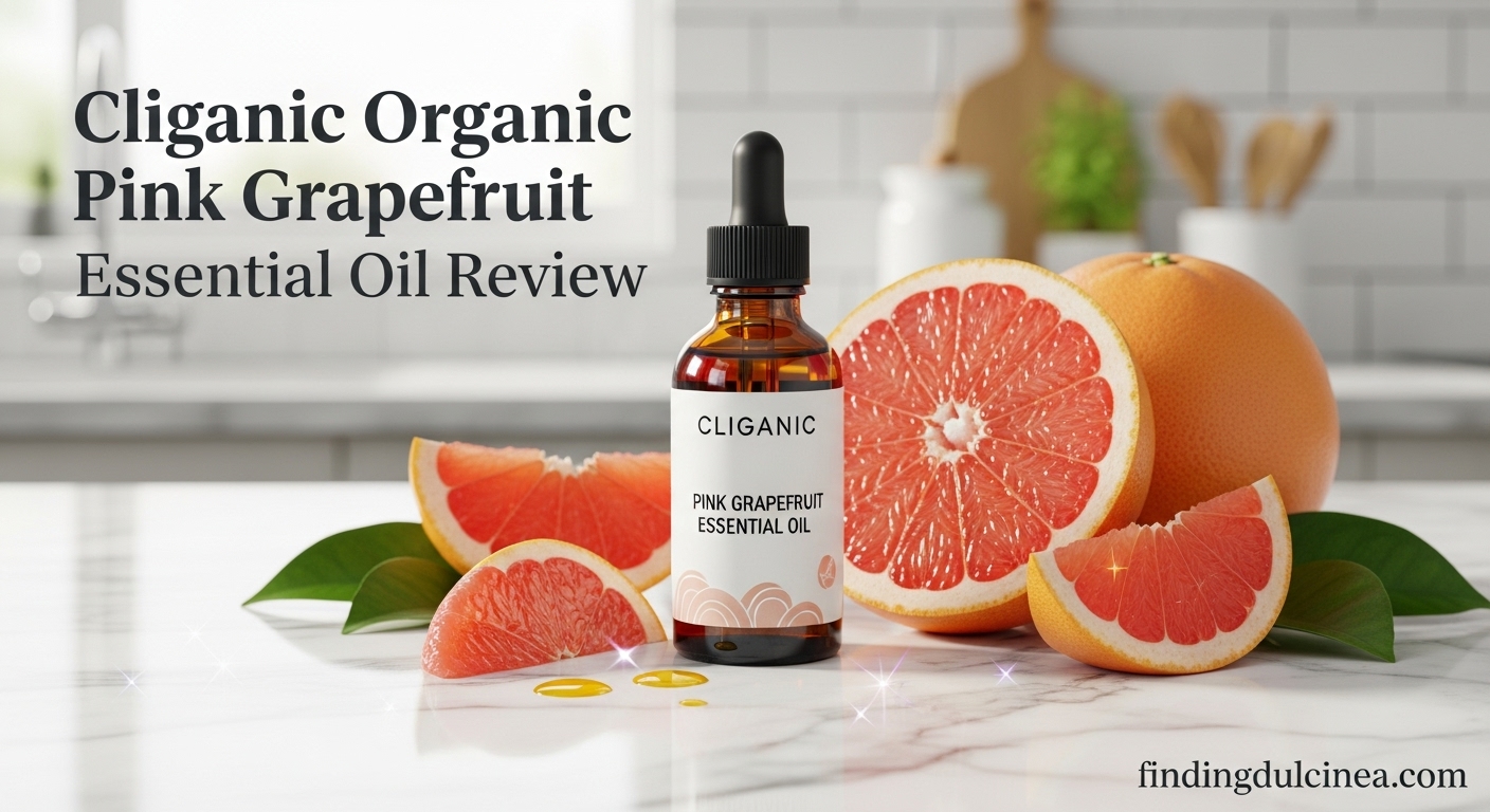 Cliganic Organic Pink Grapefruit Essential Oil Review