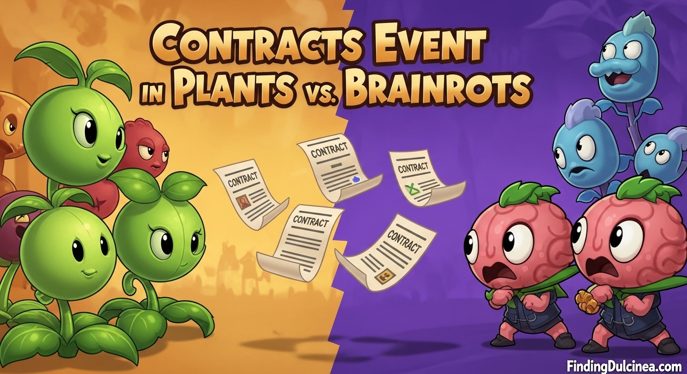 Contracts Event in Plants vs Brainrots