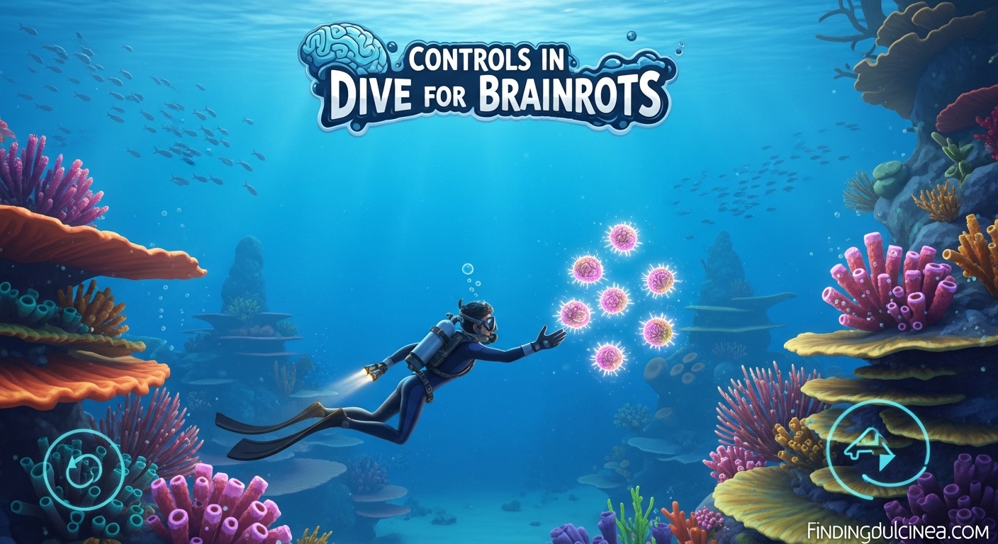 Controls in Dive for Brainrots