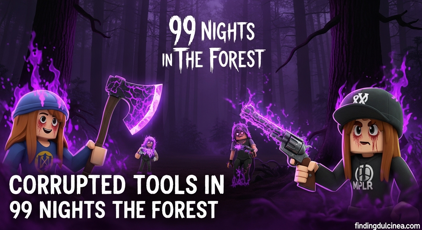 Corrupted Tools in 99 Nights in the Forest