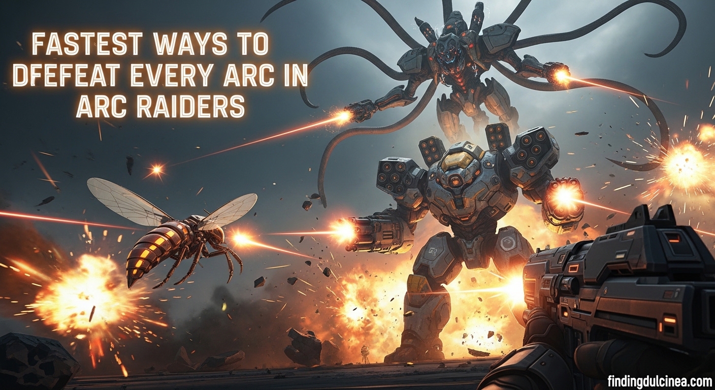 Fastest Ways To Defeat Every ARC in ARC Raiders