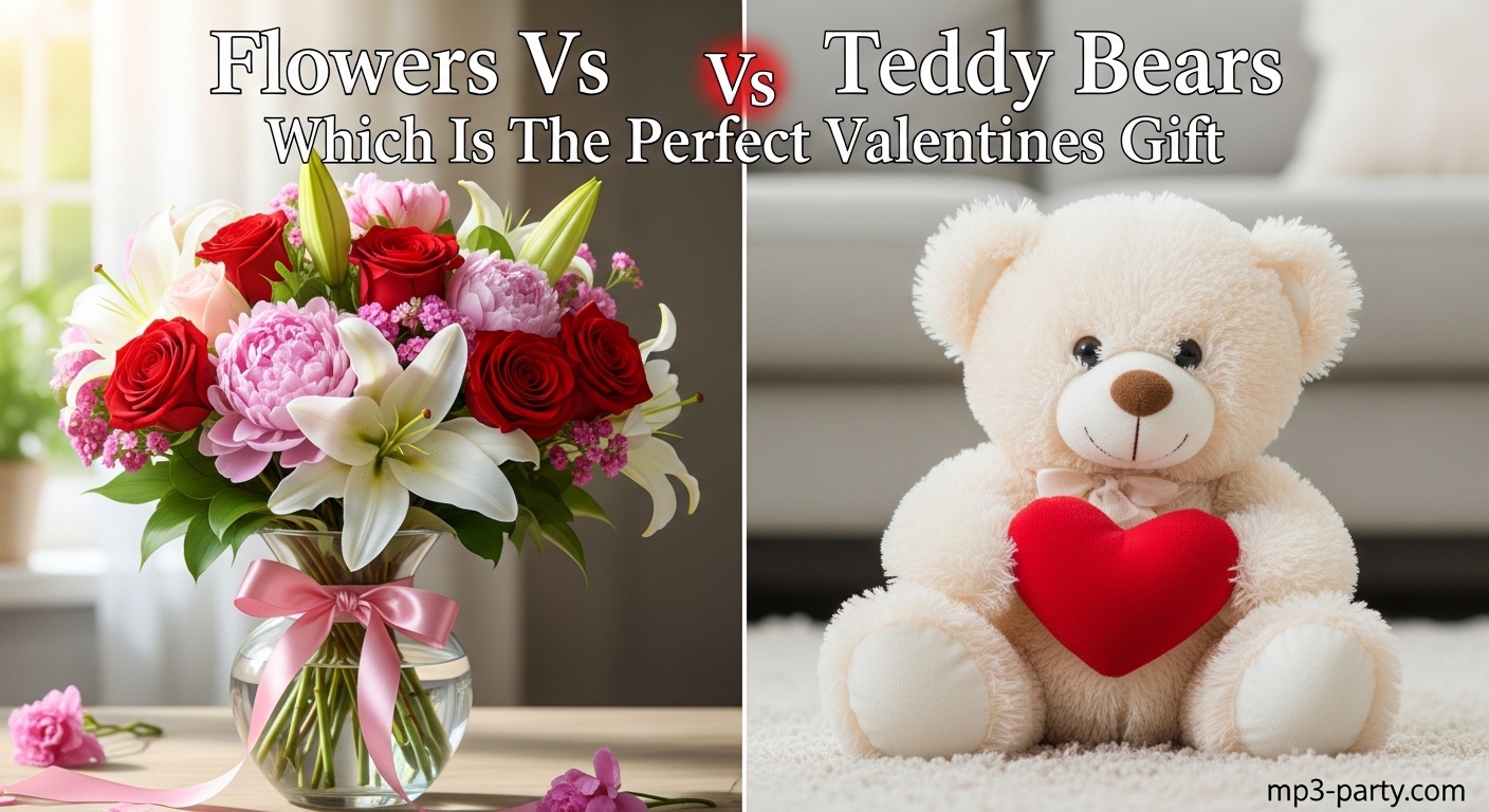 Flowers Vs Teddy Bears Which Is The Perfect Valentines Gift