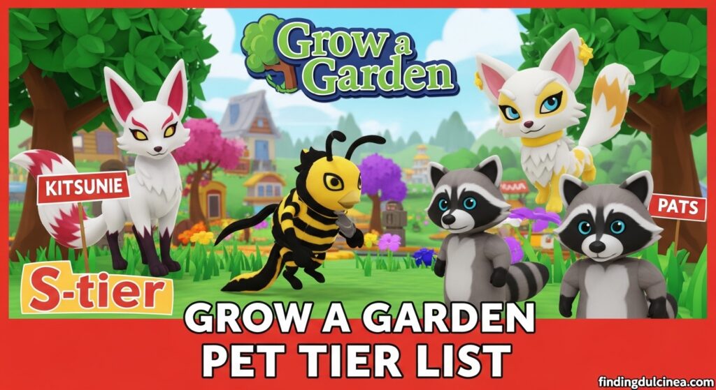 Grow a Garden Pet Tier List