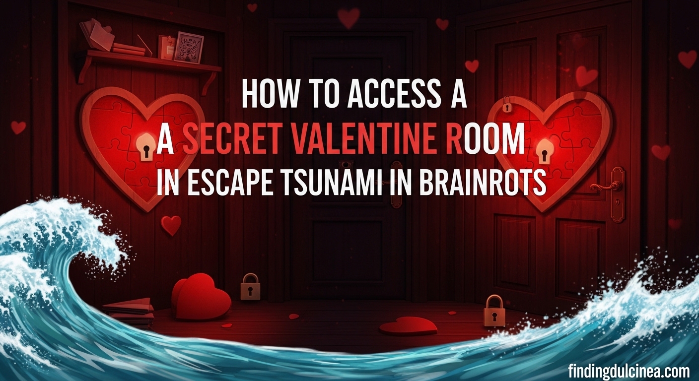 How to Access Secret Valentine Room in Escape Tsunami in Brainrots