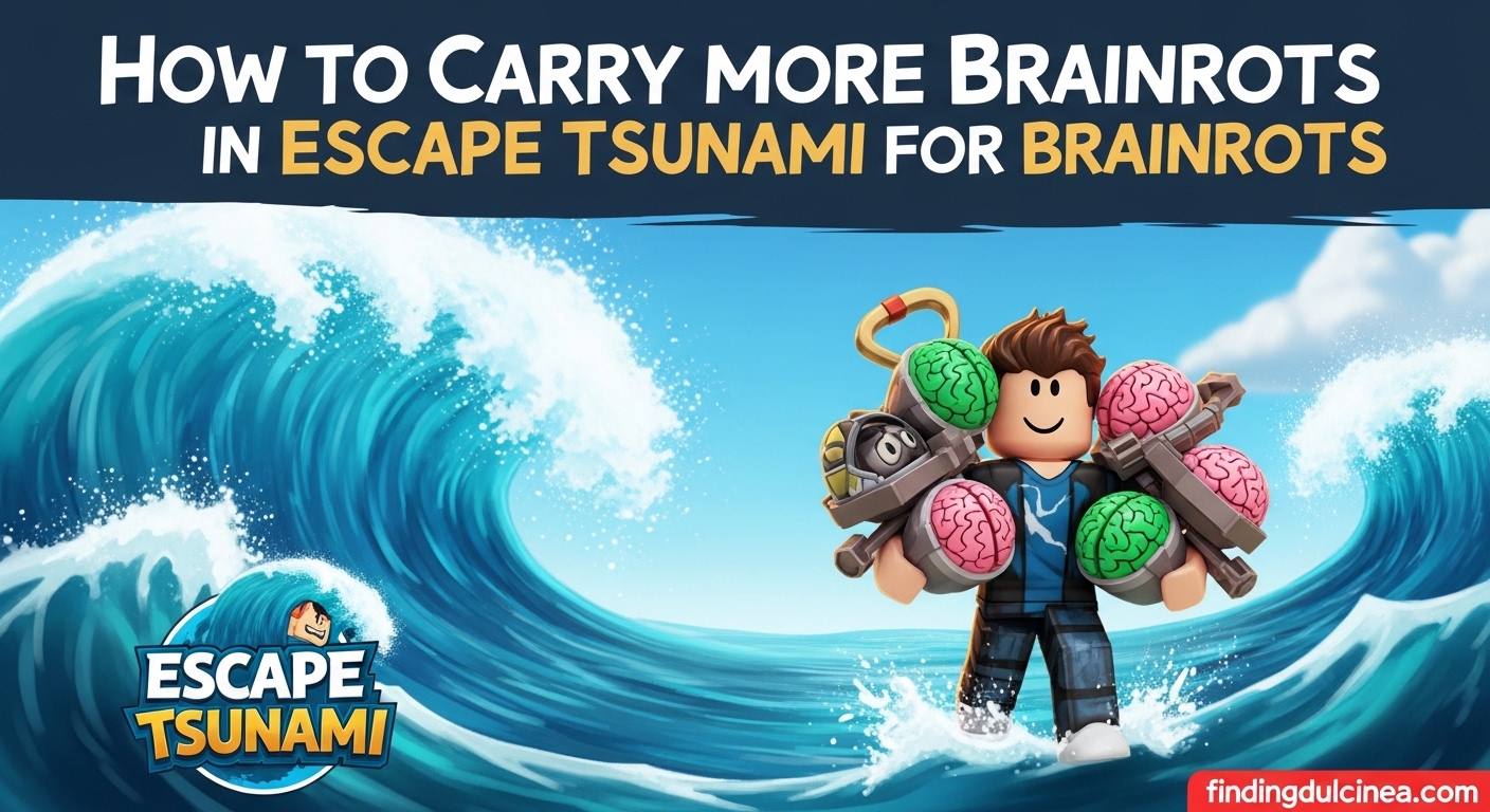 How to Carry More Brainrots in Escape Tsunami for Brainrots