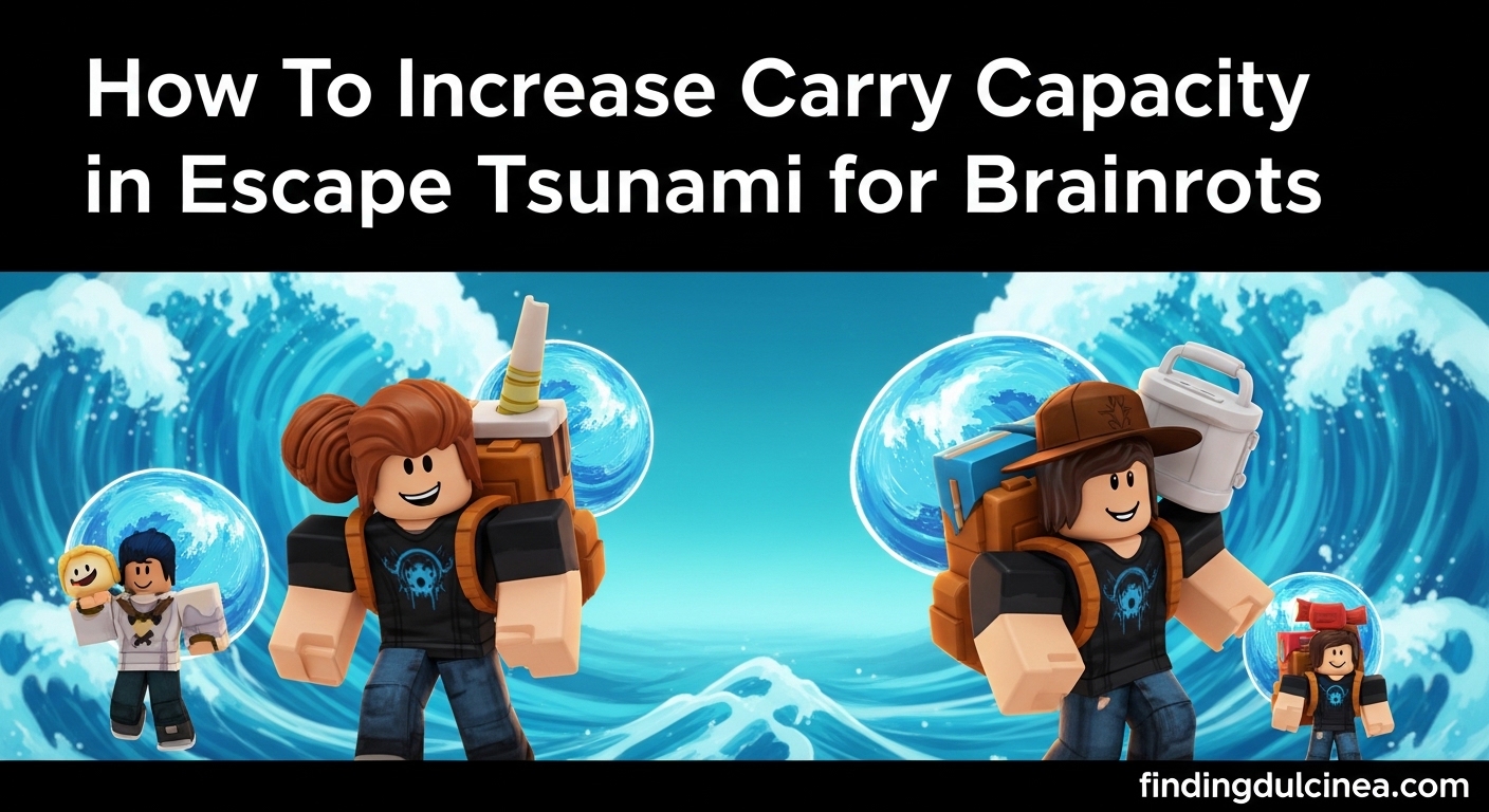 How to Maximize Carry Capacity in Escape Tsunami for Brainrots