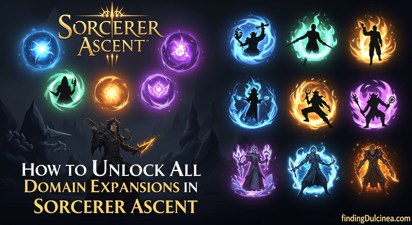 How to Unlock All Domain Expansions in Sorcerer Ascent