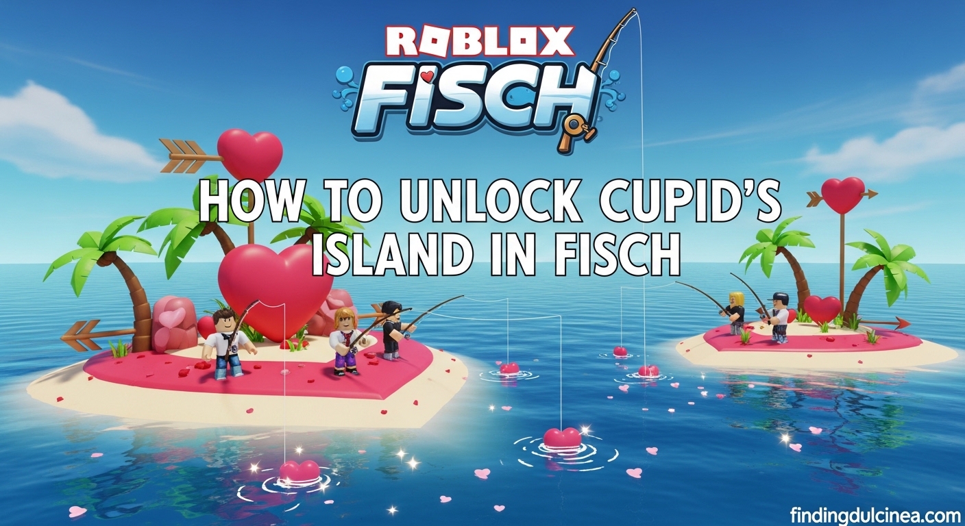 How to Unlock Cupid's Island in Fisch