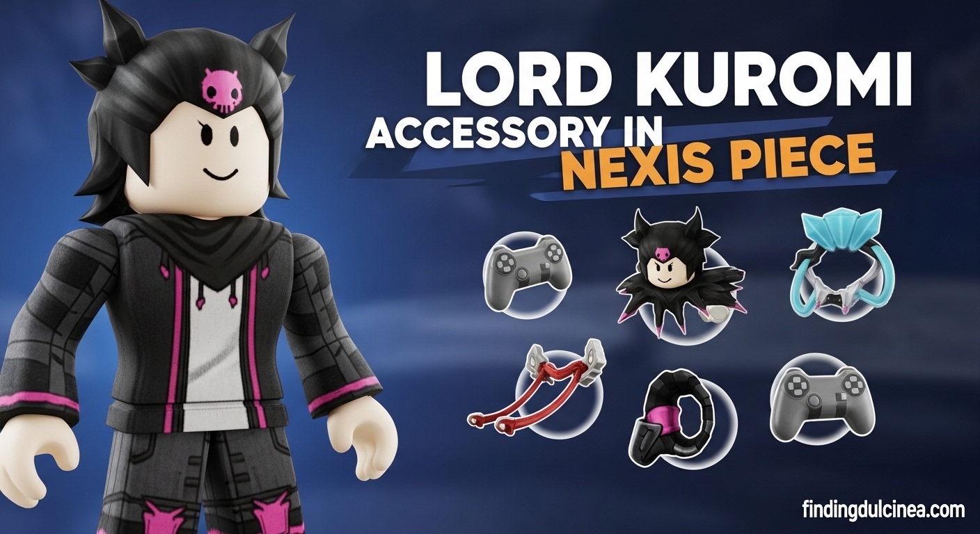 Lord Kuromi Accessory in Nexis Piece