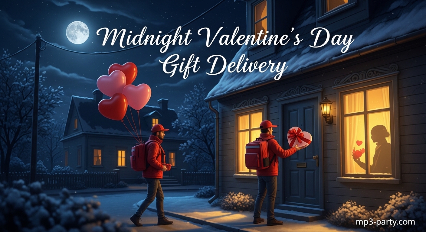 Midnight Valentine's Day Gift Delivery
