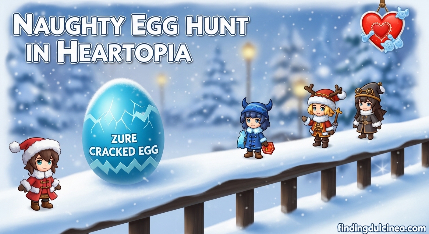 Naughty Egg Hunt in Heartopia