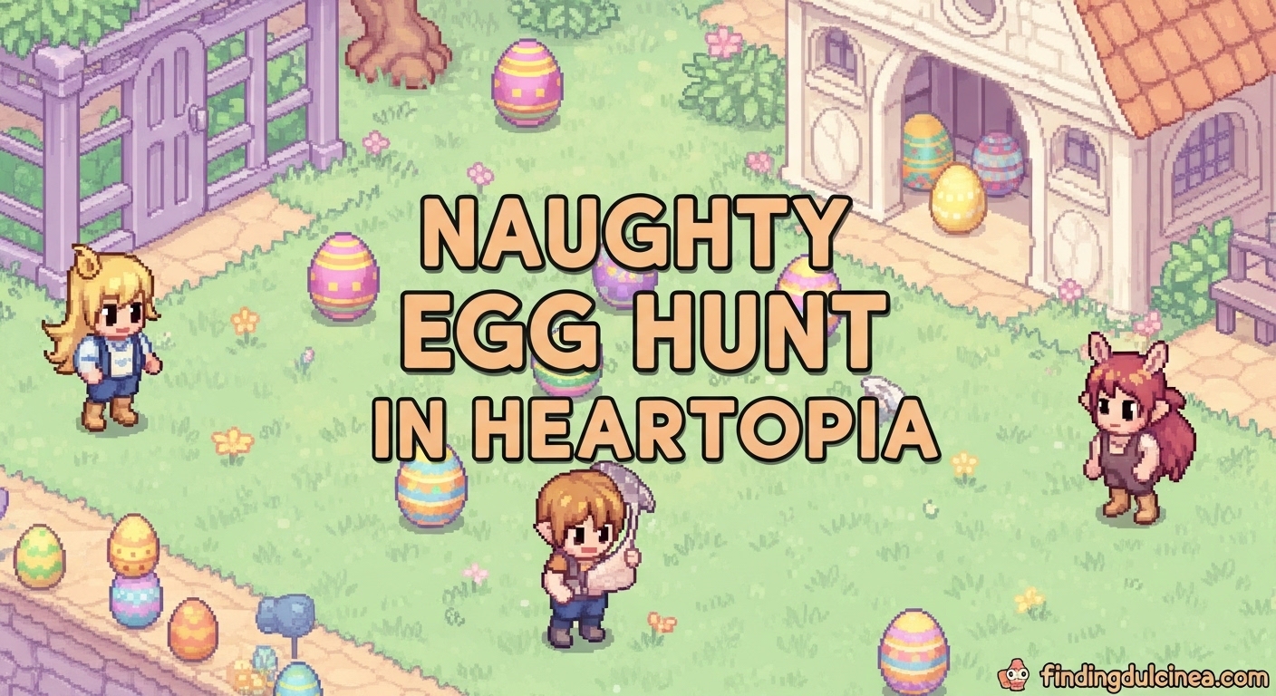 Naughty Egg Hunt in Heartopia Day 8