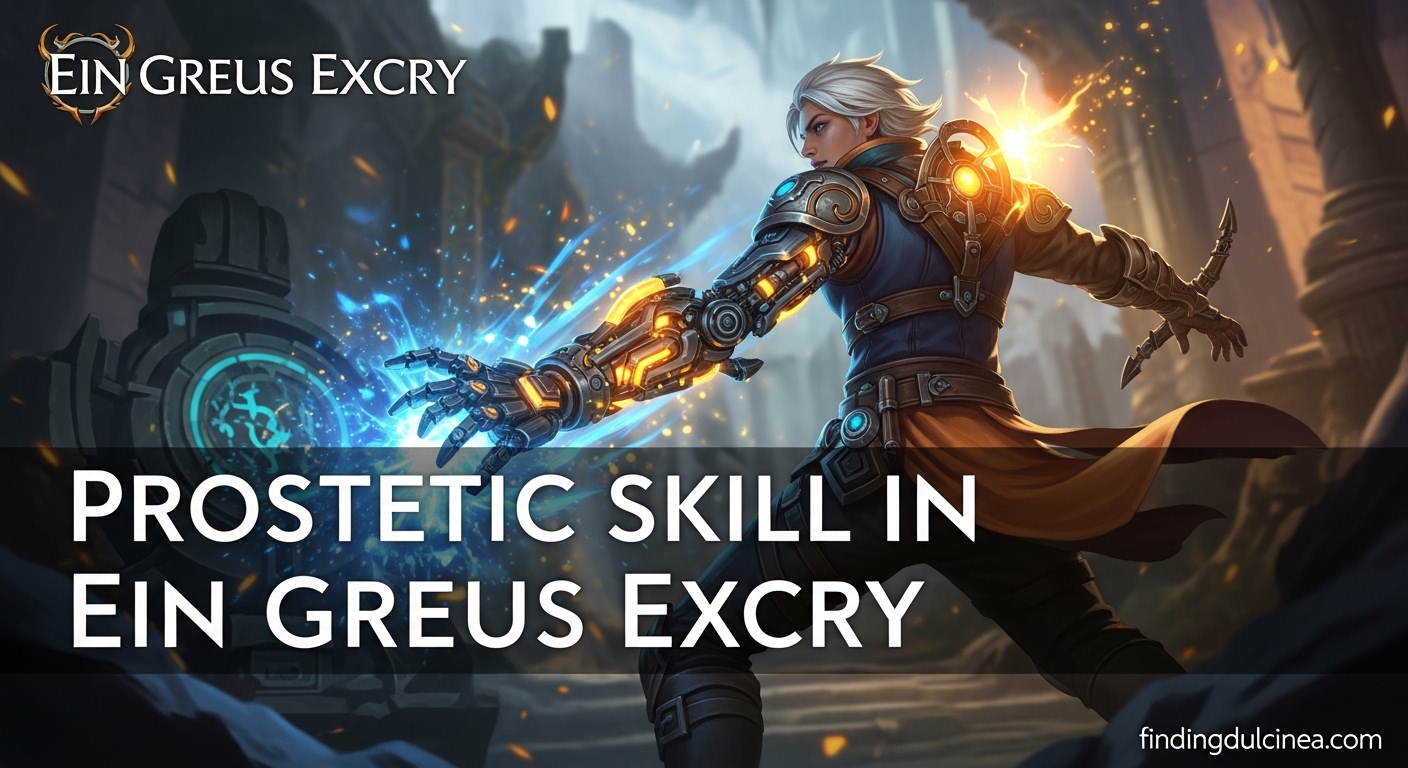 Prostetic Skill in Ein Greus Excry