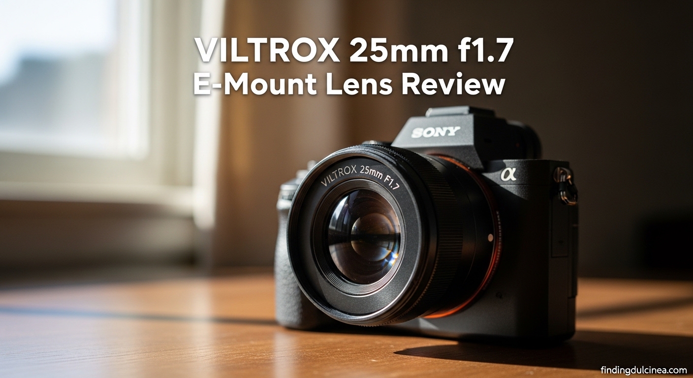 VILTROX 25mm f1.7 E-Mount Lens Review