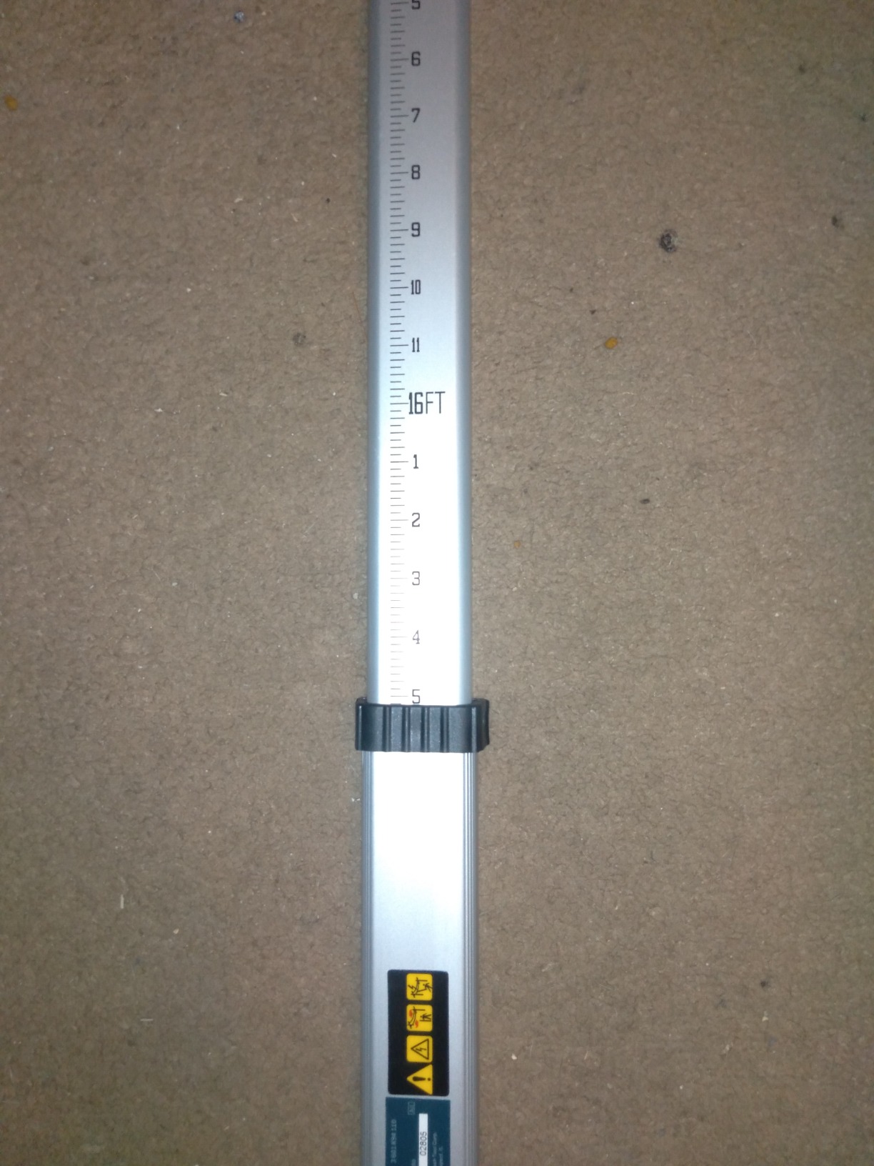 BOSCH CST/berger 06-808C Aluminum 8-Foot Telescoping Rod in Feet, Inches, and Eighths customer photo 2
