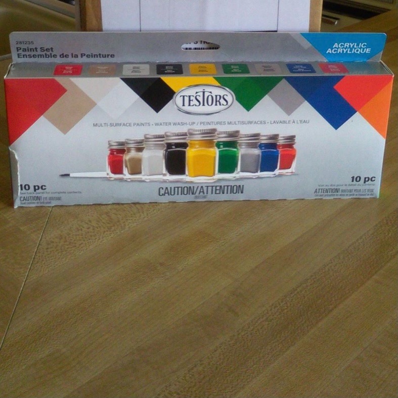 Testors Acrylic Value Finishing Paint Set - 9196T,Multicolor customer photo 2