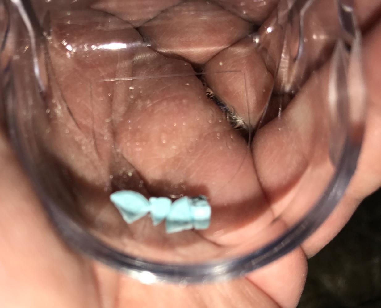 Apex Ultra Pill Cutter, Professional Medical Pill Splitter with Retracting Blade Guard, for Precise Cutting Small or Large Tablets, Vitamins, Blue/Green and Clear, 1 Count, Compact & Travel-Friendly customer photo 1