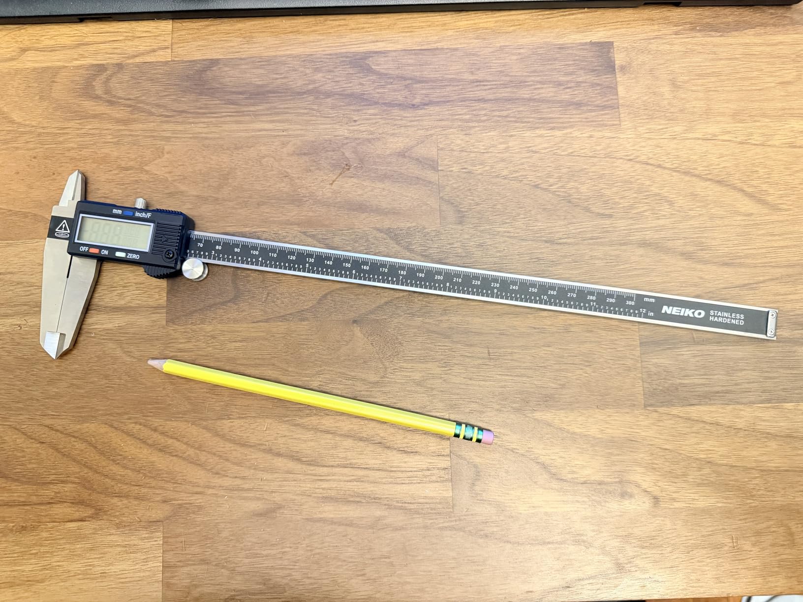 NEIKO 01407A Electronic Digital Caliper Measuring Tool, 0 - 6 Inches Stainless Steel Construction with Large LCD Screen Quick Change Button for Inch Fraction Millimeter Conversions customer photo 1