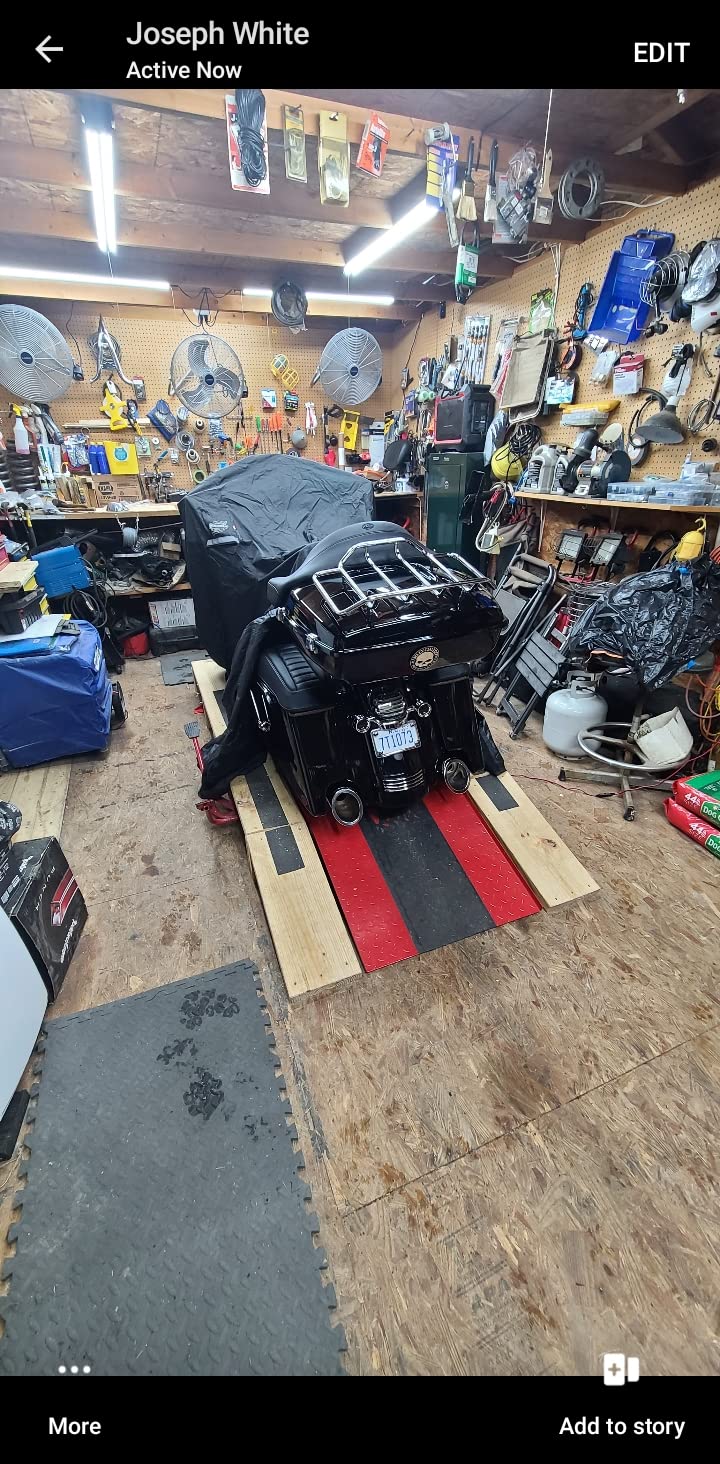 Guardian 50021-00 WeatherAll Plus Indoor/Outdoor Waterproof Motorcycle Cover, EZ Zip: Black, XX-Large customer photo 2