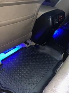 LEDGlow 4pc Multi-Color LED Interior Footwell Underdash Neon Light Kit for Cars & Trucks - 7 Solid Colors - 7 Patterns - Music Mode - Auto Illumination - Universal - Includes Cigarette Power Adapter customer photo 2