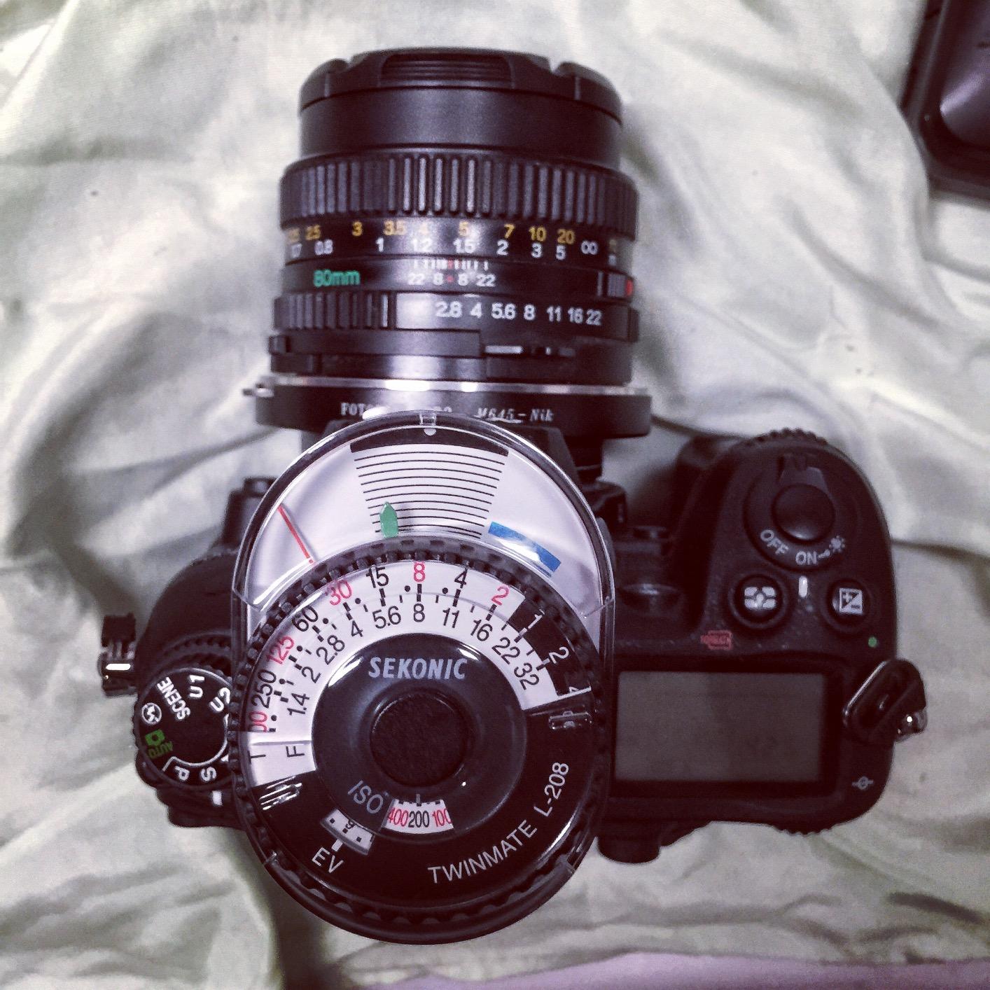 Sekonic L-208 Twin Mate Analog Incident & Reflected Light Meter - Compact Handheld Exposure Meter with Sliding Lumisphere, Shoe Mount customer photo 2