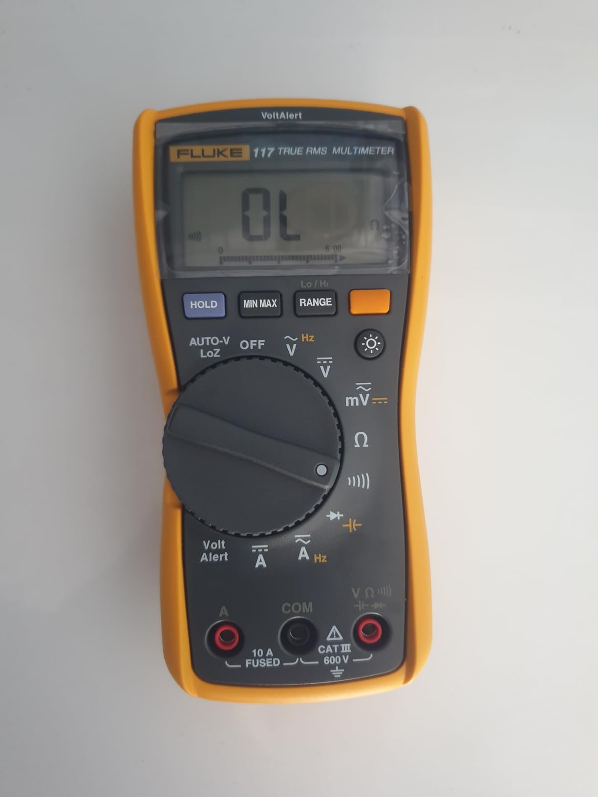 Fluke 117 Digital Multimeter, Non-Contact AC Voltage Detection, Measures Resistance/Continuity/Frequency/Capacitance/Min Max Average, Automatic AC/DC Selection customer photo 2
