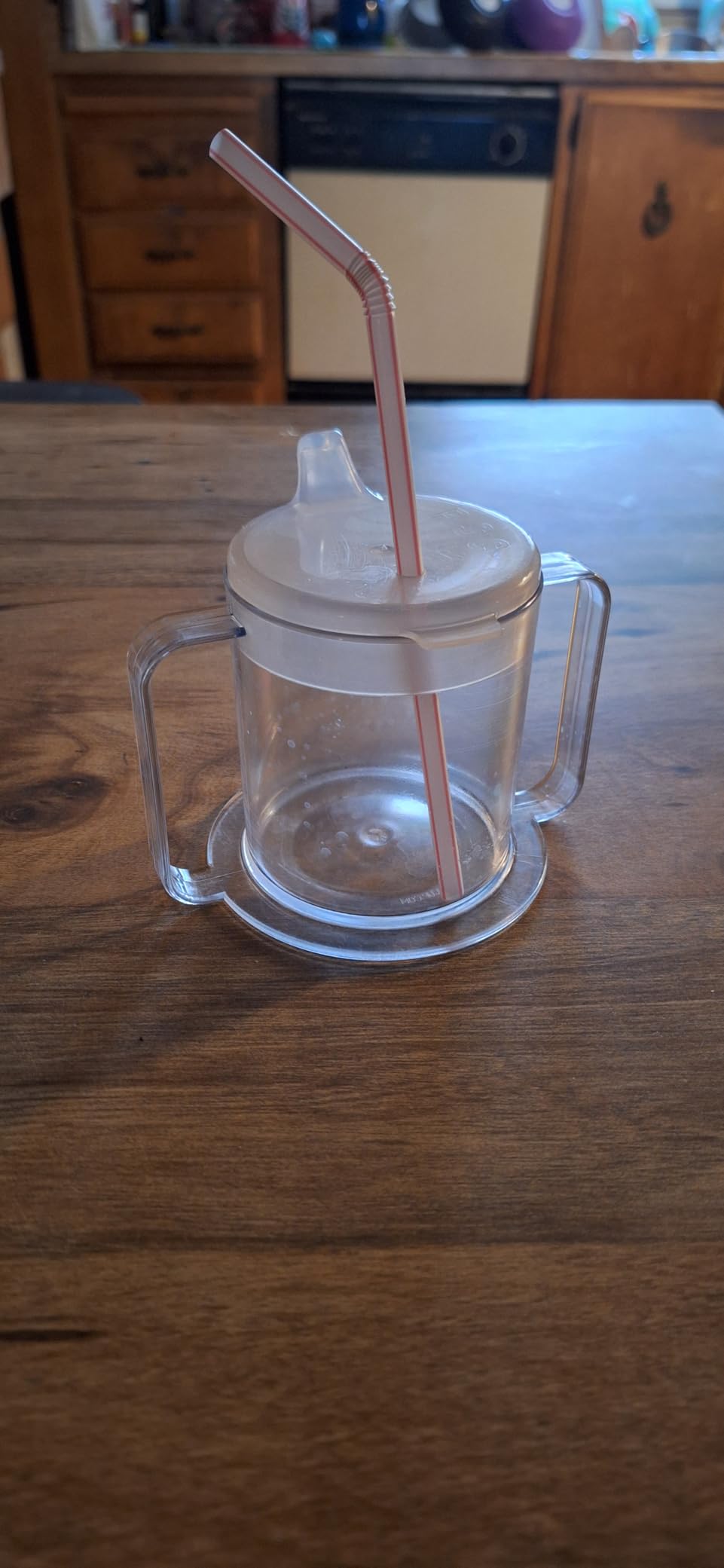 Providence Spillproof 9oz Adult Sippy Cup with 2 Handles - Independence Sip Cups for Adults for Limited Mobility - Handicapped Accessories - Handicap Cups for Elderly Care - Made in the USA - 3 Pack customer photo 1