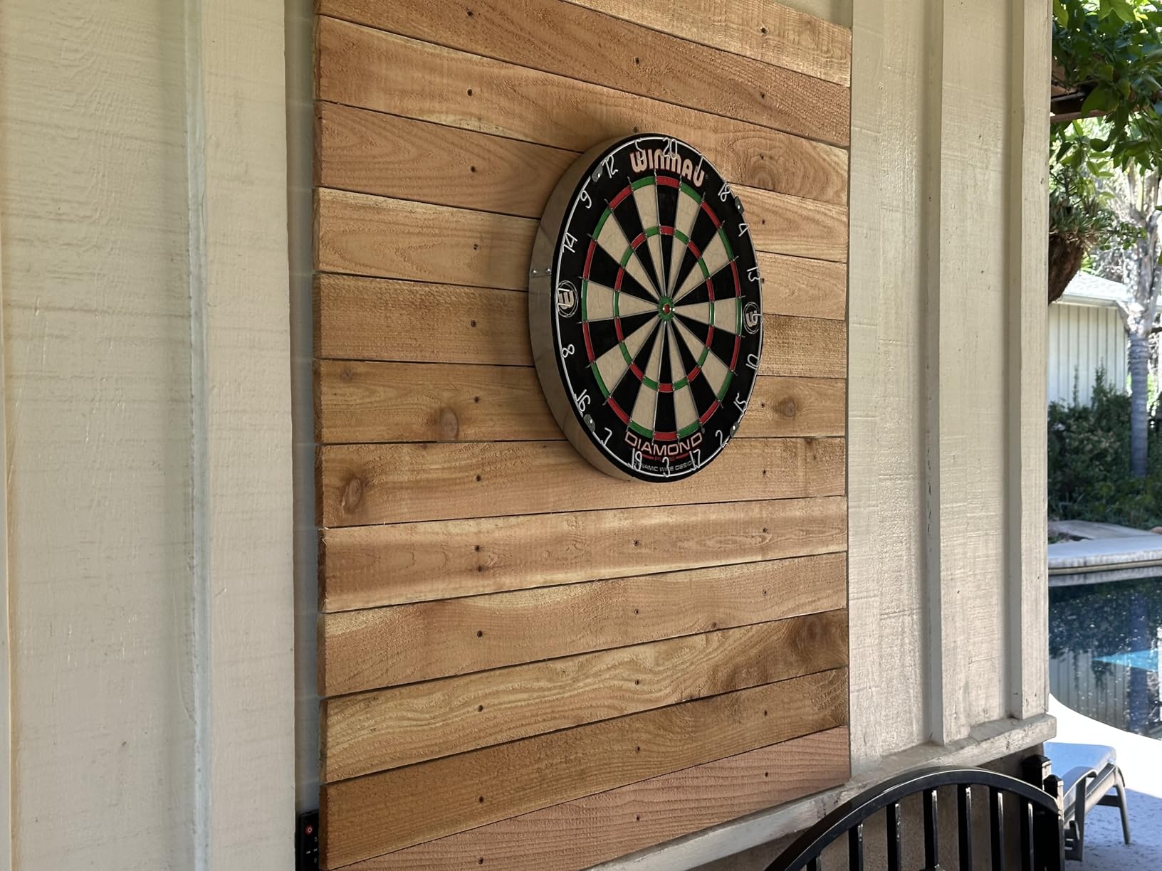Winmau Diamond Plus Dart Board - Surround Set | Cabinet Set | Dartboard - Professional Darts Accessories - Variety of Options customer photo 1