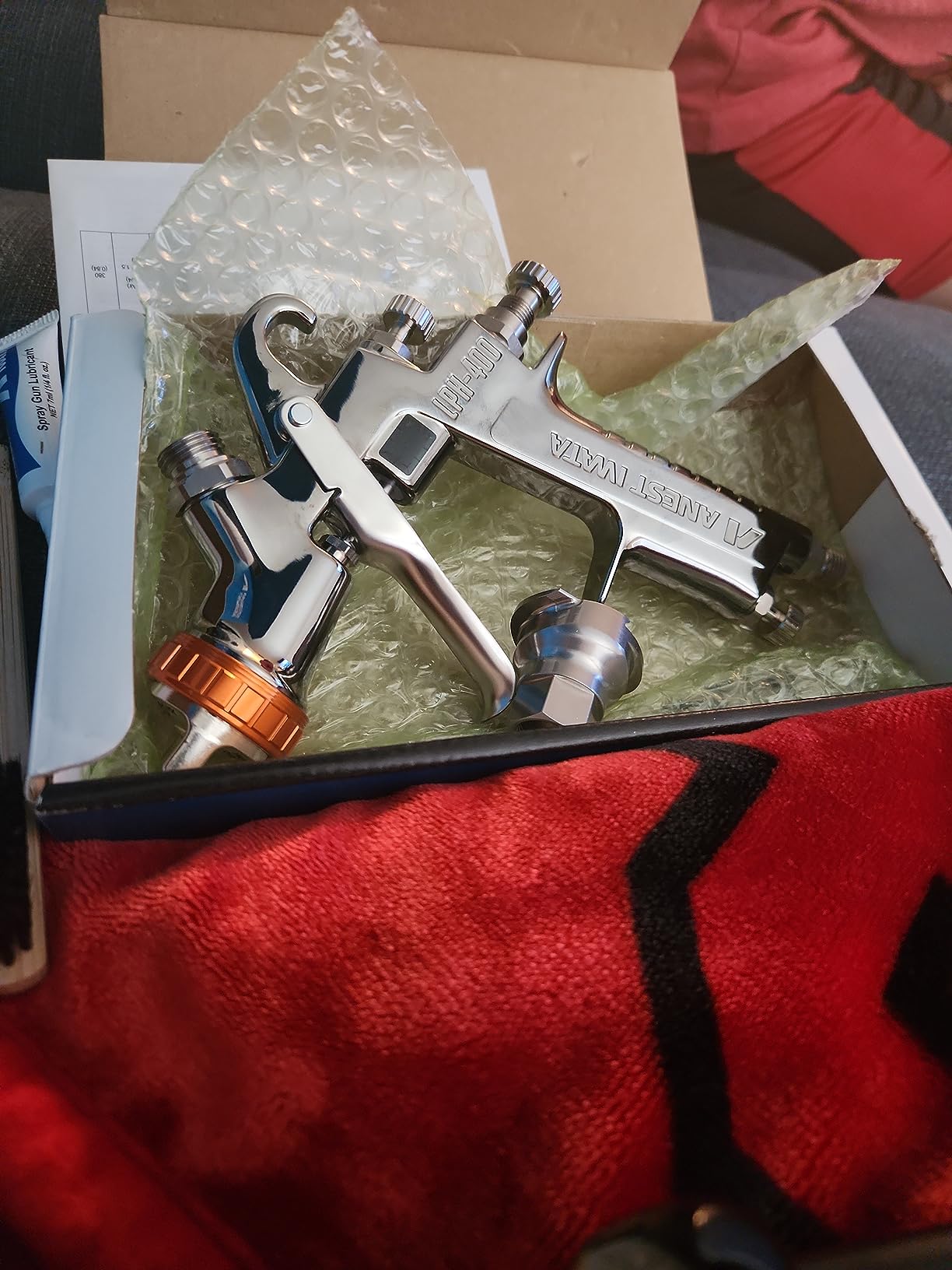 Iwata 5660 1.3MM LPH400-134LVX Gun customer photo 1