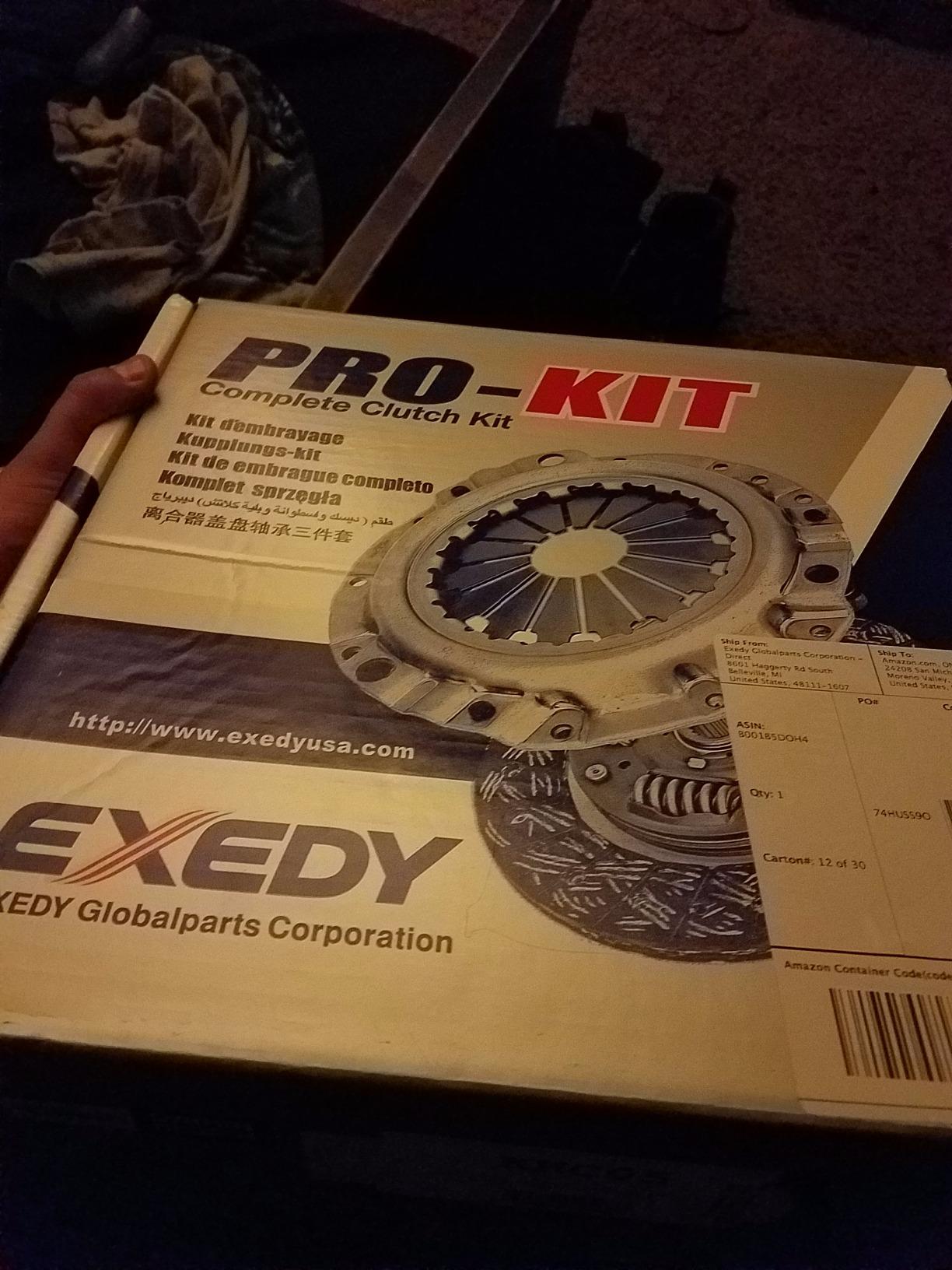 Exedy Clutch Kit - KHC05 customer photo 1