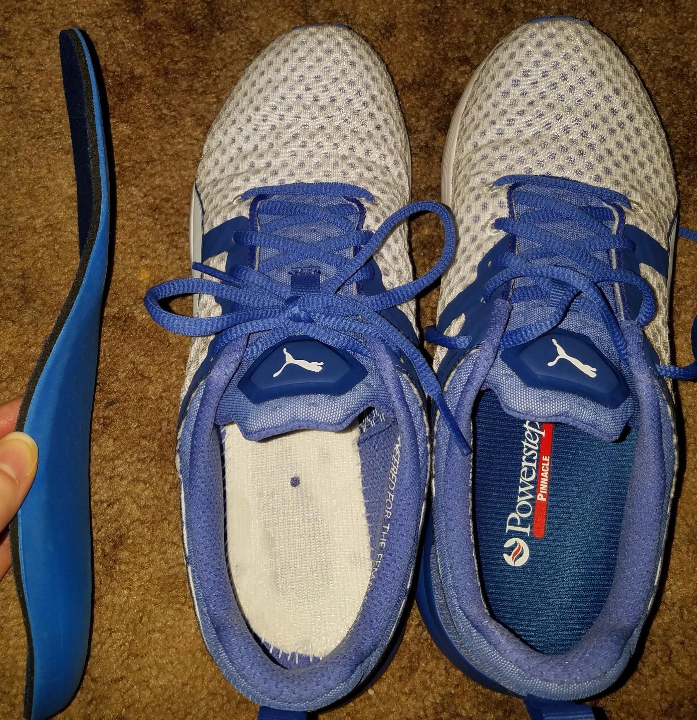 PowerStep Pinnacle Insoles, Orthotics for Plantar Fasciitis Relief, Made in USA Orthotic Insoles, Arch Support Inserts with Moderate Pronation, #1 Podiatrist Recommended customer photo 2