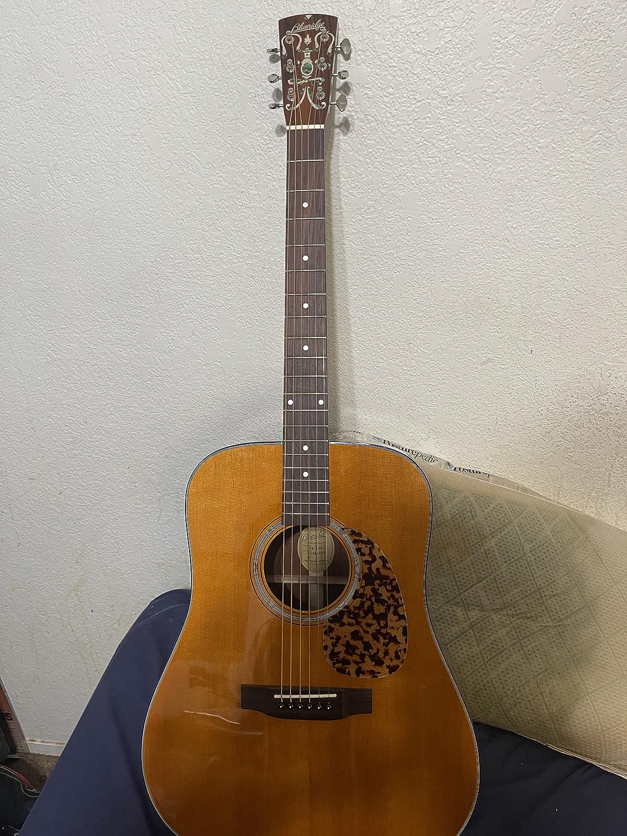 Blueridge BR-140 Historic Series Dreadnought Acoustic Guitar - Solid Sitka Spruce Top, Mahogany Back & Sides, East Indian Rosewood Fingerboard, 14:1 Nickel-Plated Tuners customer photo 1