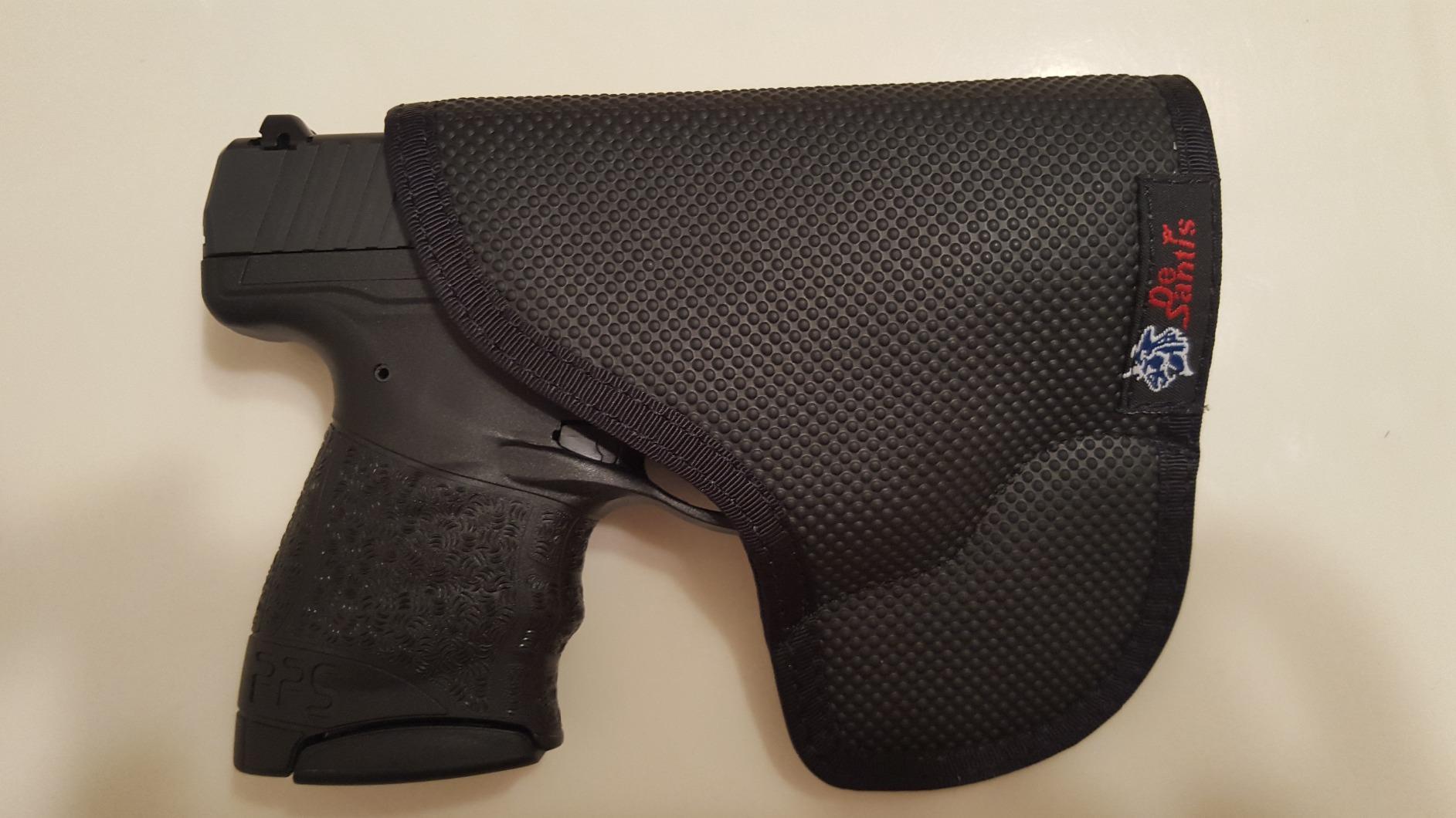 DeSantis Nemesis Pocket Holster - Gun Pocket Holsters for Concealed Carry, Conceal Carry Pocket Holster for Pistols, Revolvers, Soft, Designed for Comfort & Discreet Carry, Ambidextrous customer photo 1