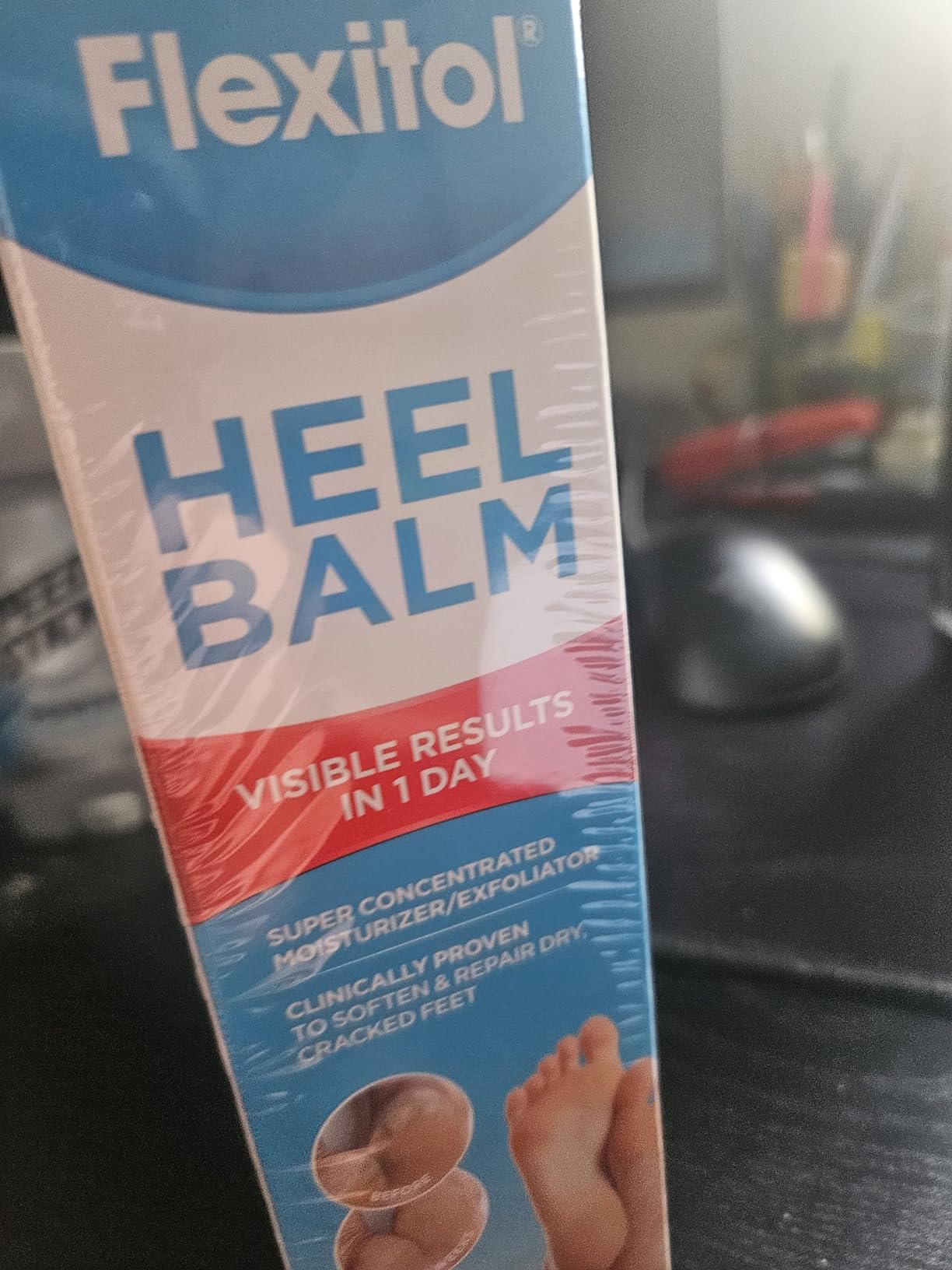 Flexitol Heel Balm 4 Oz Tube (Pack of 2), Rich Moisturizing & Exfoliating Foot Cream. Fast Relief of Rough, Dry & Cracked Skin on Heels/Feet. For Daily Use and Pedicures. Diabetic Safe and Effective customer photo 1