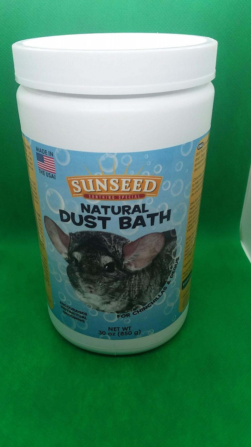 (2 Pack) Sunseed Natural Dust Bath for Chinchillas, 30 Ounces Per Container customer photo 2