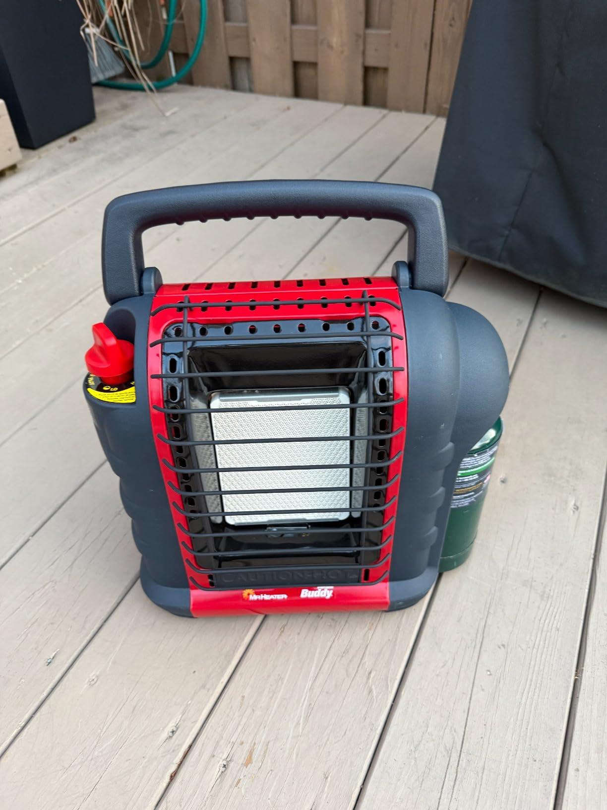 9,000 BTU Portable Buddy Radiant Propane Heater customer photo 2