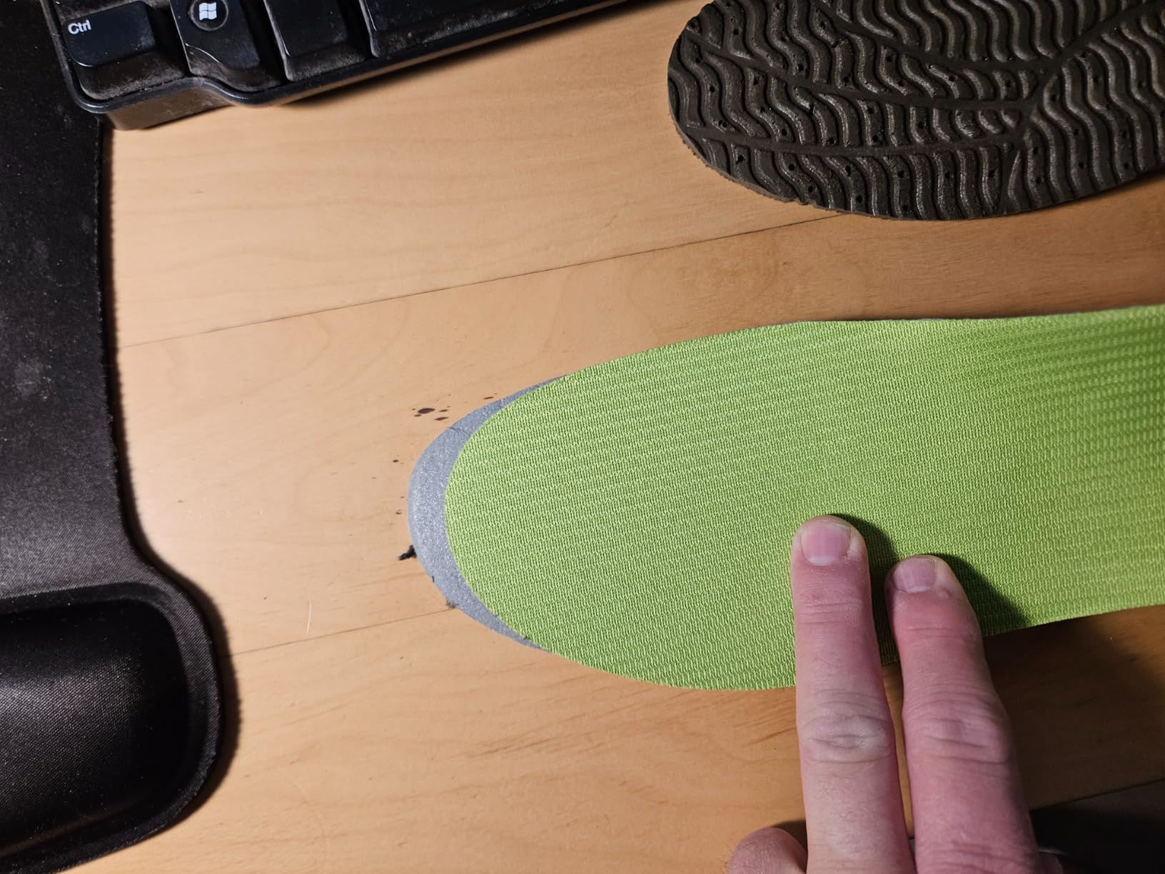 Superfeet All-Purpose Support High Arch Insoles (Green) - Trim-To-Fit Orthotic Shoe Inserts - Professional Grade customer photo 2