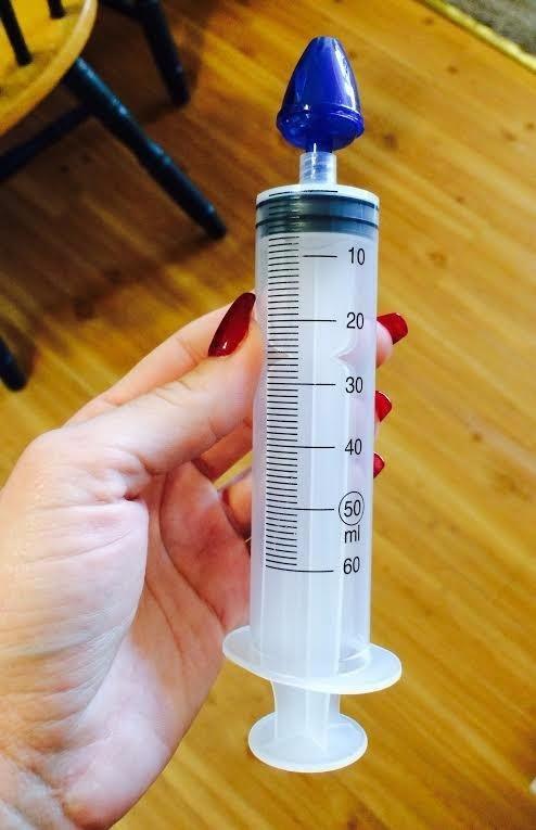 EZY DOSE Sinus and Allergy Relief Syringe, Nose Rinse Kit for Home or Travel, Nasal Irrigation for Sinus Pressure and Congestion Relief, Easy to Use, Includes 50 Saline Packets, BPA Free customer photo 1
