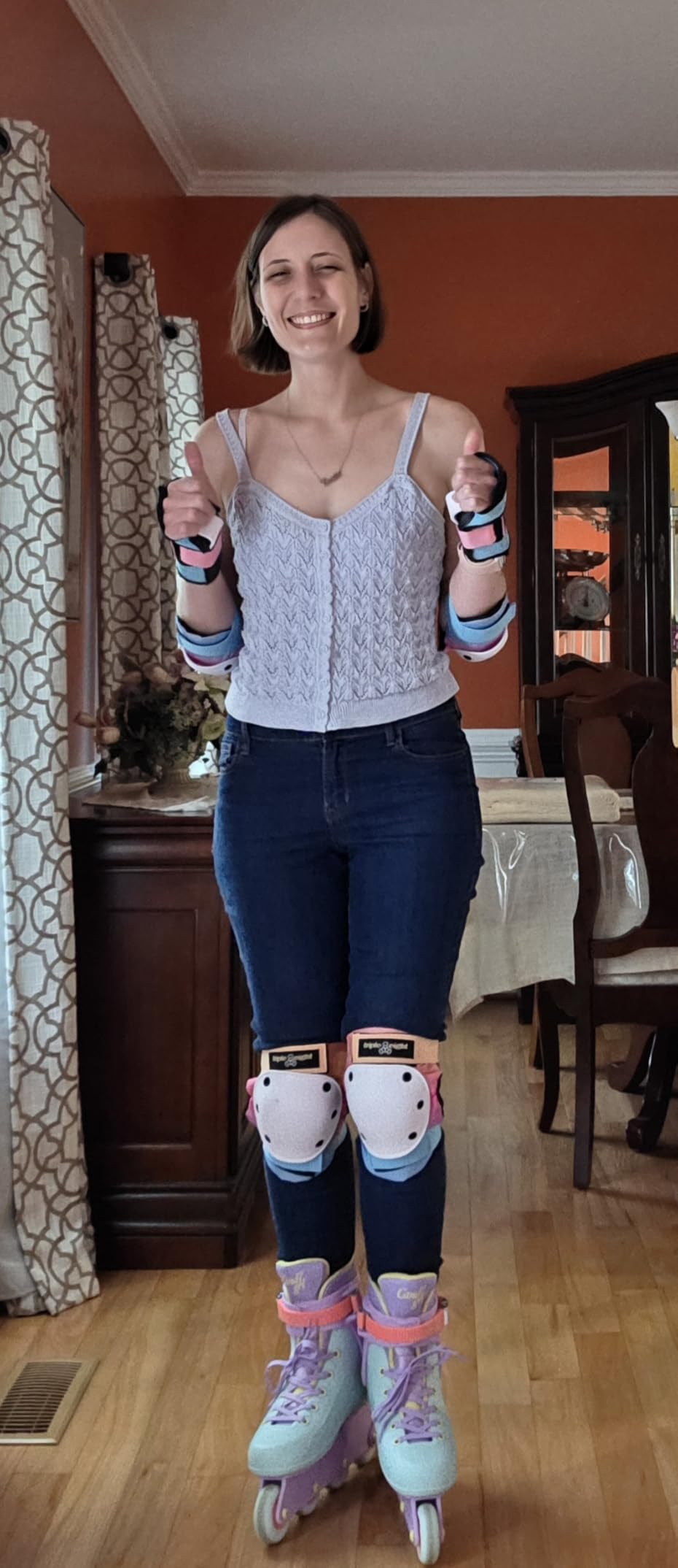 Triple Eight Saver Series Pad Set with Kneesavers, Elbowsavers and Wristsavers, Medium, Black (604352 60014) customer photo 2