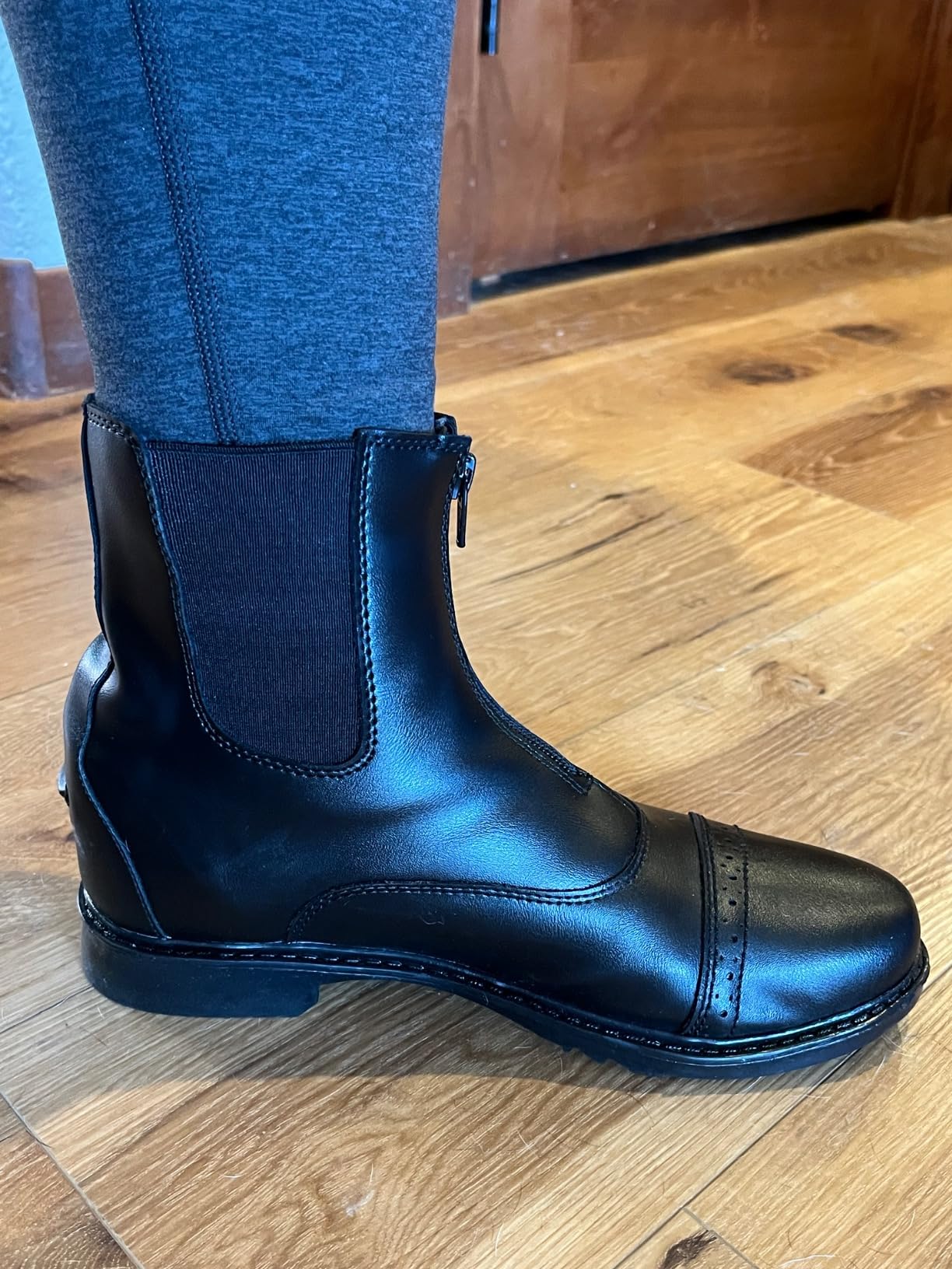 TuffRider Ladies Starter Front Zip Paddock Boots customer photo 2