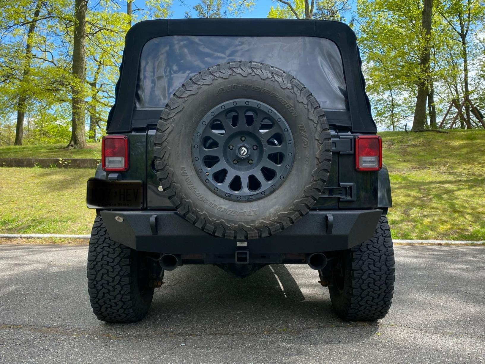 Smittybilt XRC Rear Bumper with Hitch - SB76855 for Jeep Wrangler customer photo 2