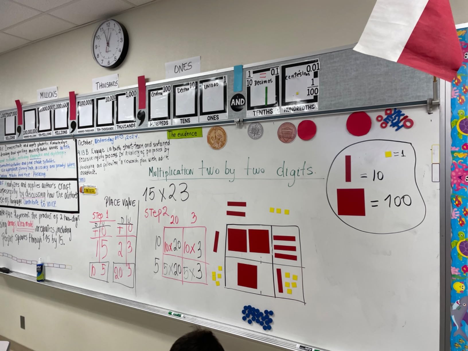 Learning Resources Magnetic Algebra Tiles, Algebraic Math Skills, Magnets for Any Magnetic Surface, 72 Piece Set, Ages 11+ customer photo 1