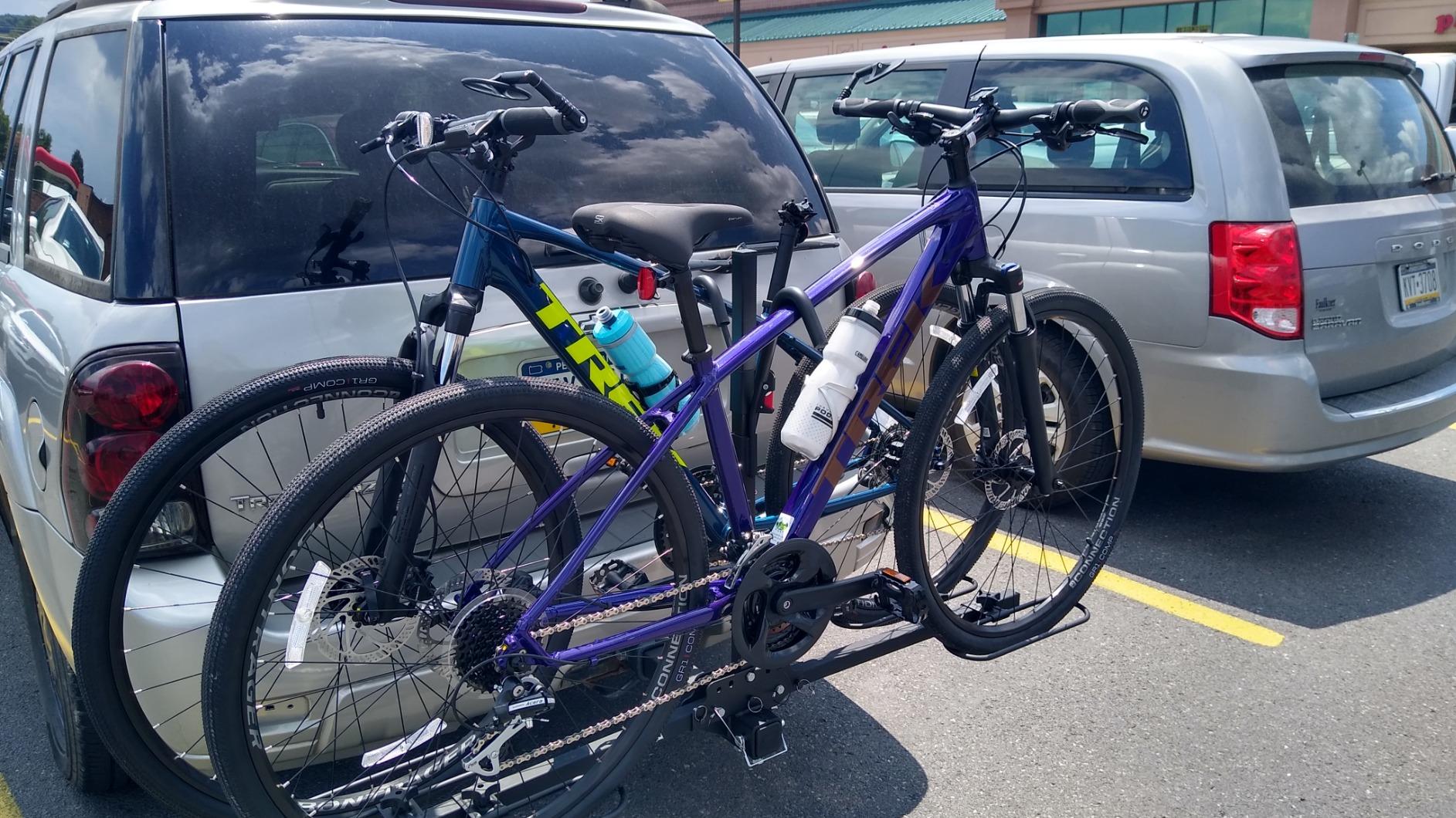 Swagman Bicycle Carrier TRAVELER XC2 RV Approved Hitch Mount Bike Rack, Black customer photo 1