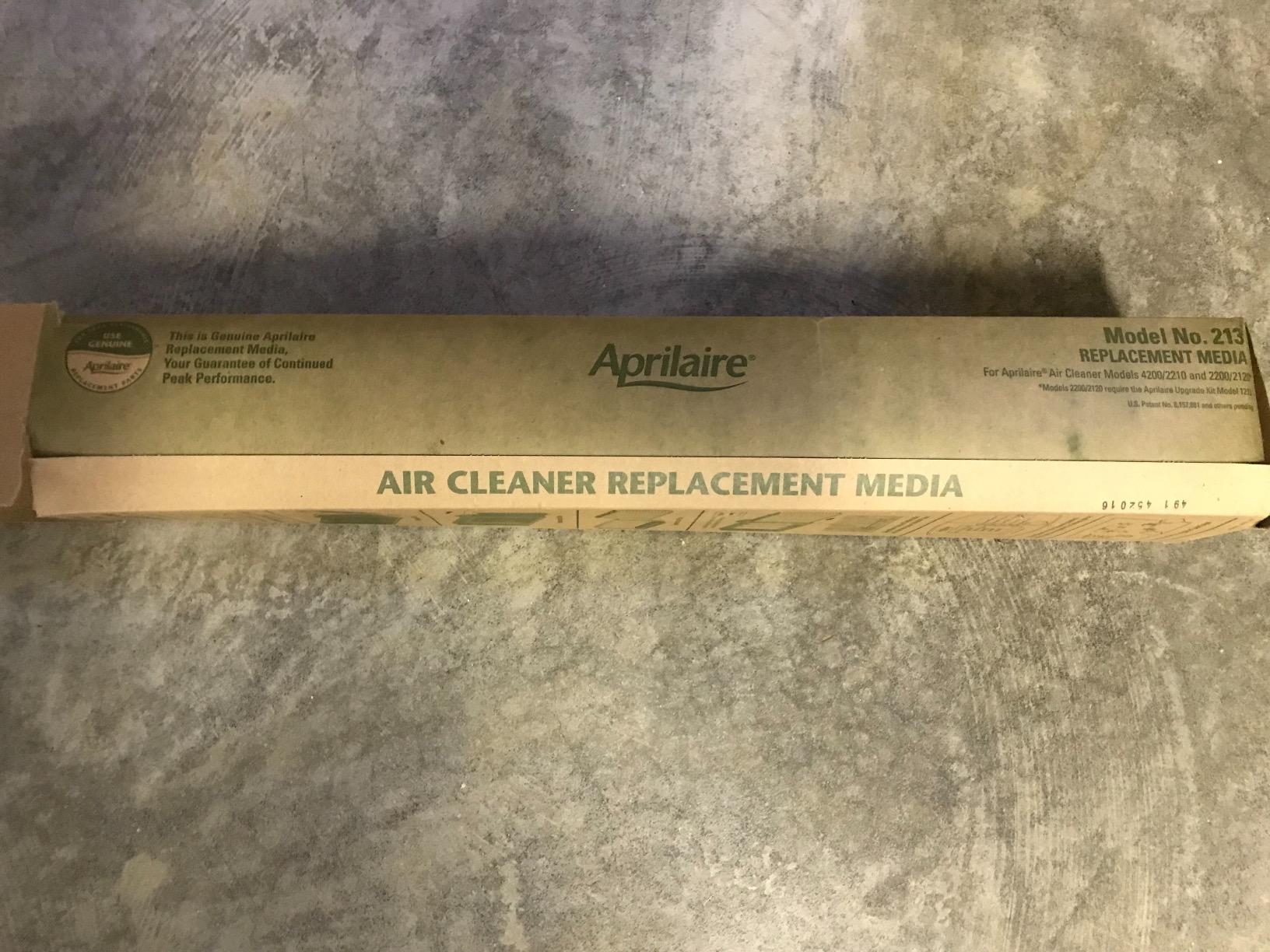 AprilAire 213 Replacement Filter for AprilAire Whole House Air Purifiers - MERV 13, Healthy Home Allergy, 20x25x4 Air Filter (Pack of 1) customer photo 2