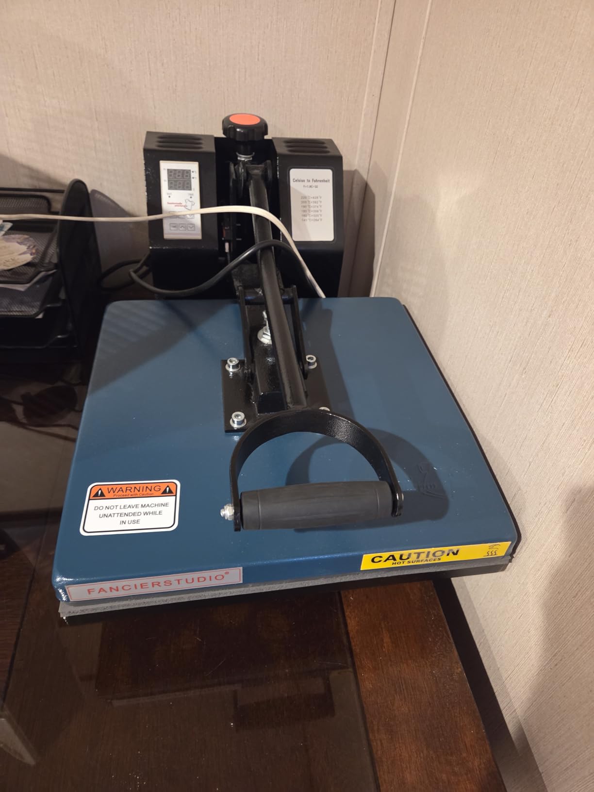 Fancierstudio Digital Heat Press 15 x 15 Sublimation customer photo 1