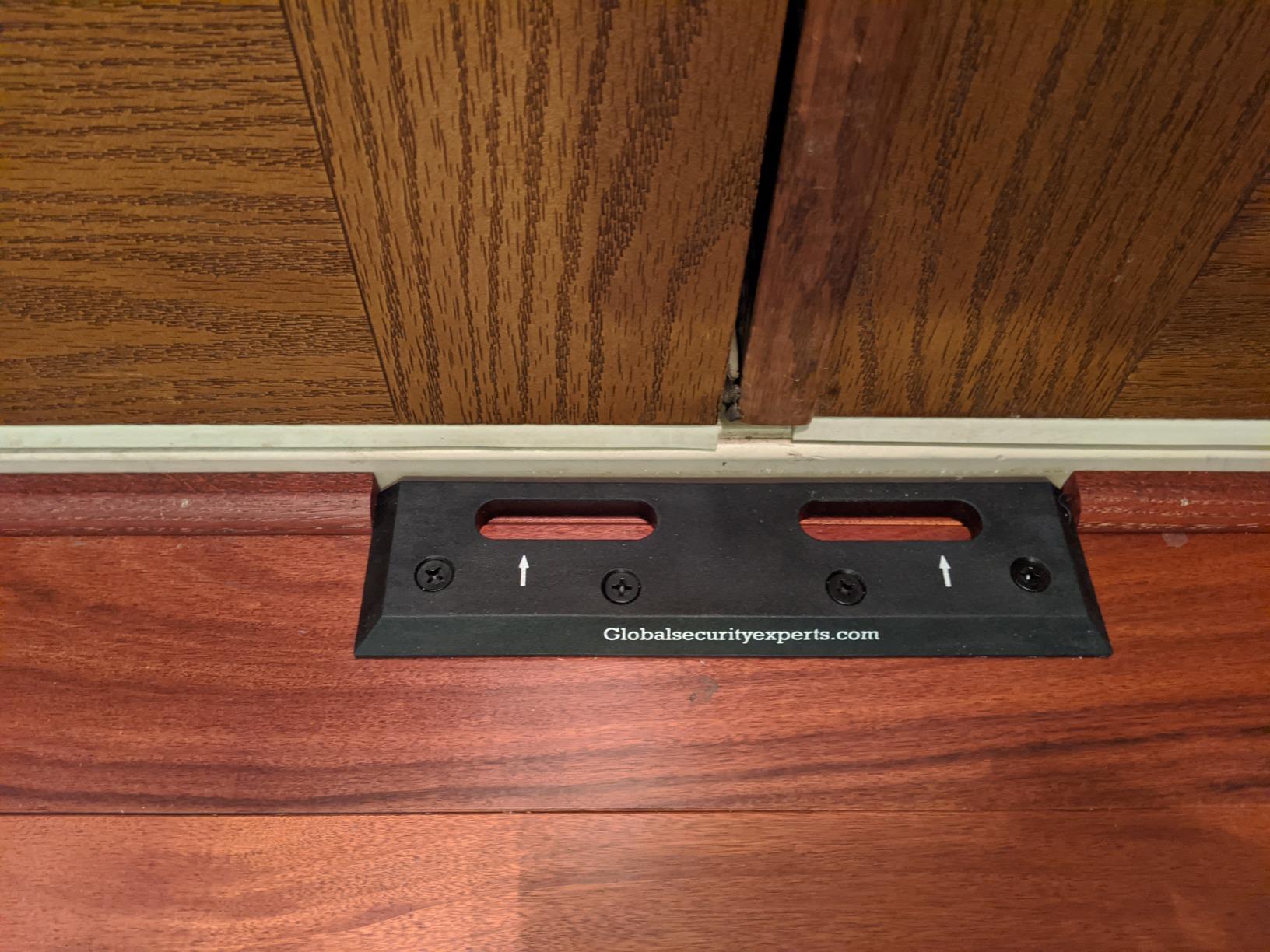OnGUARD Security Door Brace | OnGARD Withstands 3100 Lbs of Violent Force | French Door Brace Jammer Barricade Defends Against Home Invasions, Burglaries & Civil Unrest | Space-Age Polymer Material | customer photo 1
