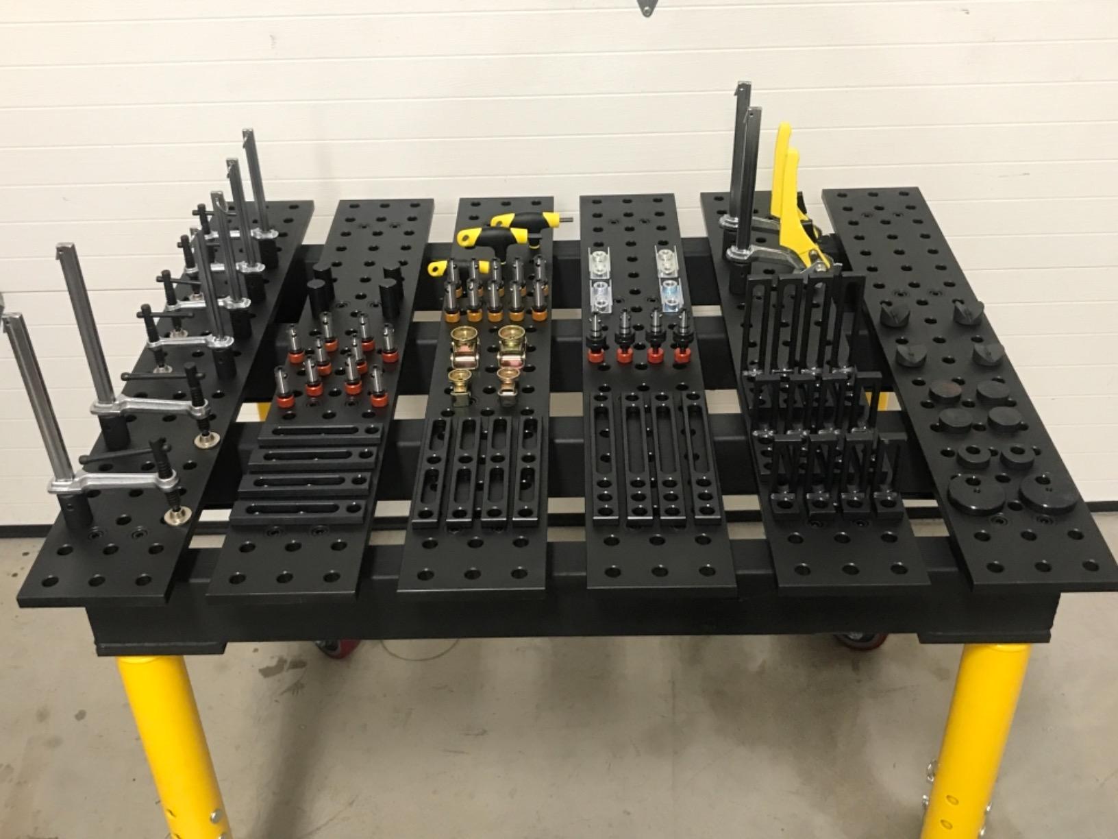 Strong Hand Tools BuildPro Modular Welding Table, Model# TMA54738 customer photo 2