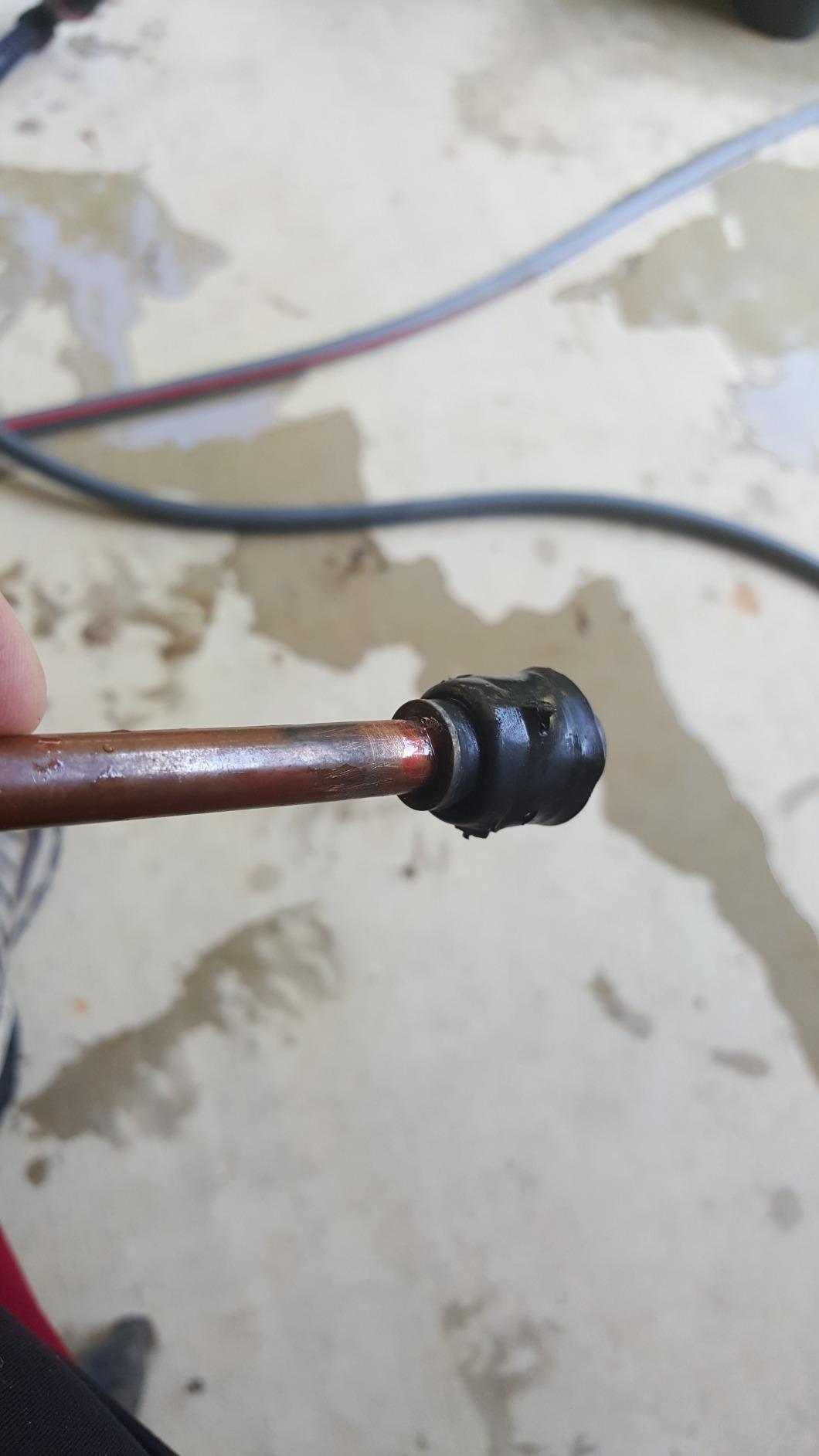 ComStar Copper Lock, 2 oz, Liquid Solder for Copper & Brass Pipes - Permanent Pinhole Leak Fix & Pipe Repair - No Heat, No Torch Plumbing Adhesive - High Pressure HVAC Sealant Up to 500 PSI customer photo 2