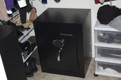 SentrySafe Fireproof and Waterproof XX-Large Steel Floor Safe with Digital Keypad Lock, DOJ-Certified Large Gun Safe for Home, 4.71 Cubic Feet, EF4738E customer photo 2
