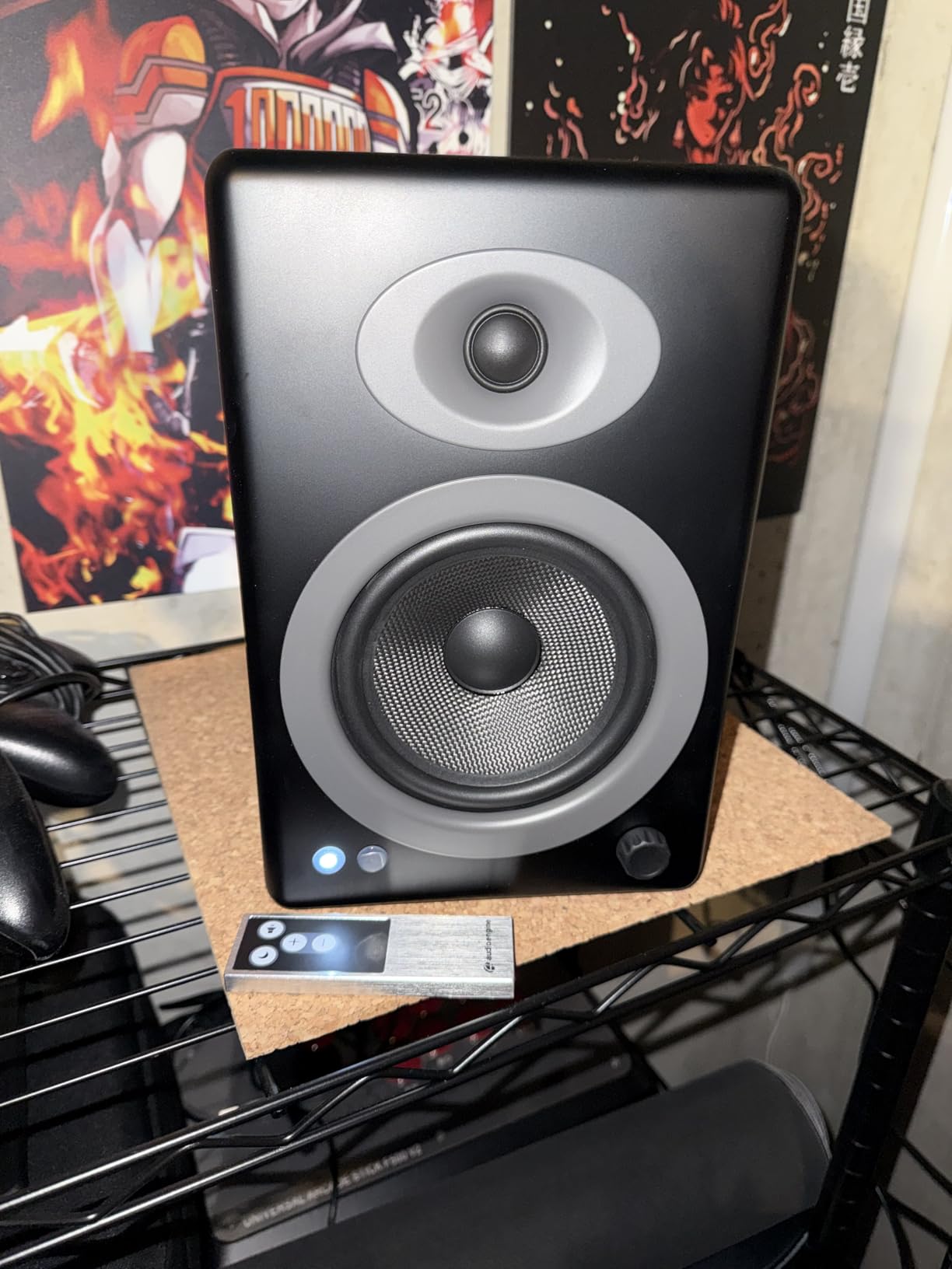 Audioengine A5+ Powered Bookshelf Speakers - 150W High-Fidelity Studio Monitors for Music, Gaming, Turntables & Home Theater customer photo 1